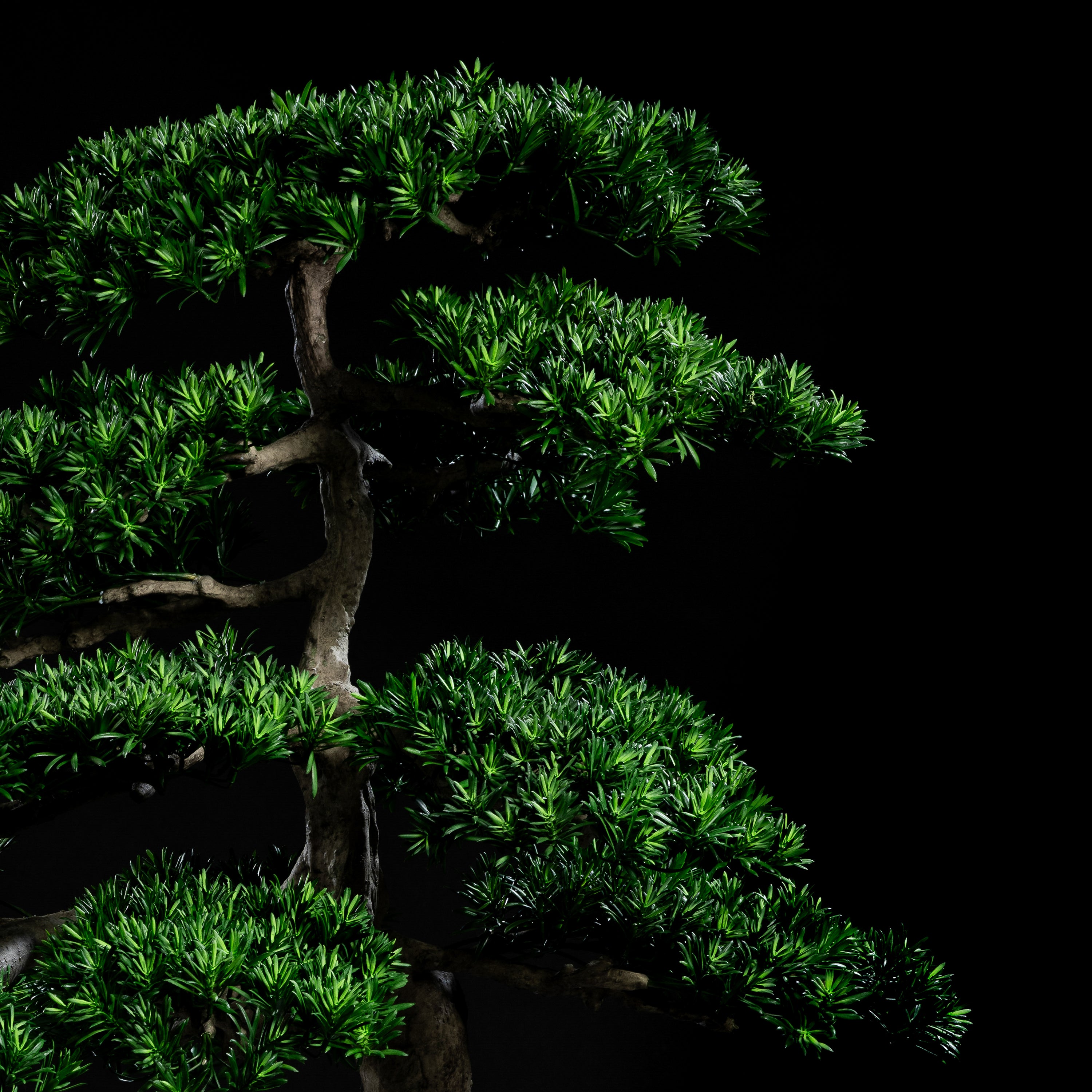 Arbre japonais artificiel Pin nuage 180 cm Galan GA — déco intérieur réaliste sans entretien