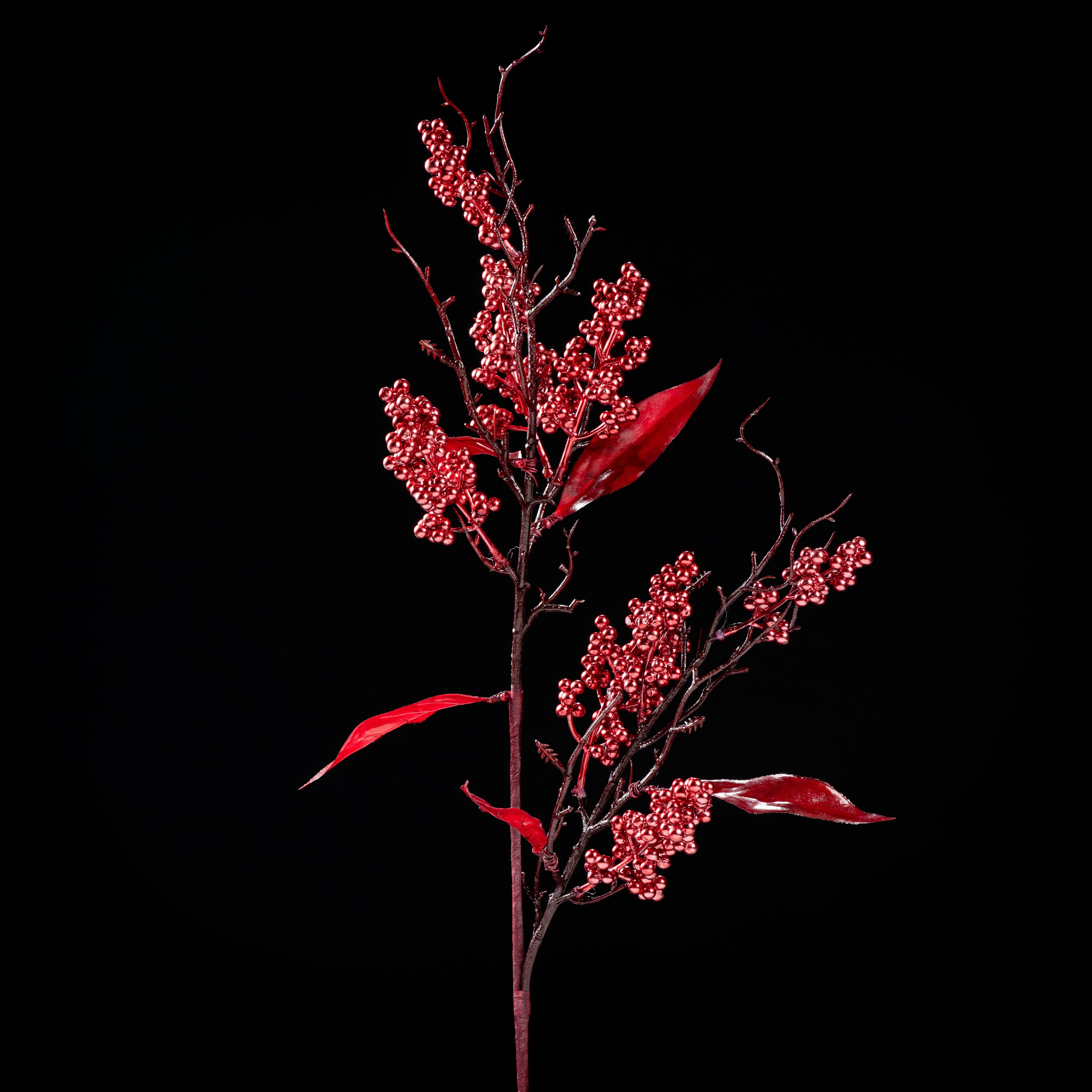 Branche de baies artificielle Mini 85 cm Galan GA — déco intérieur réaliste sans entretien
