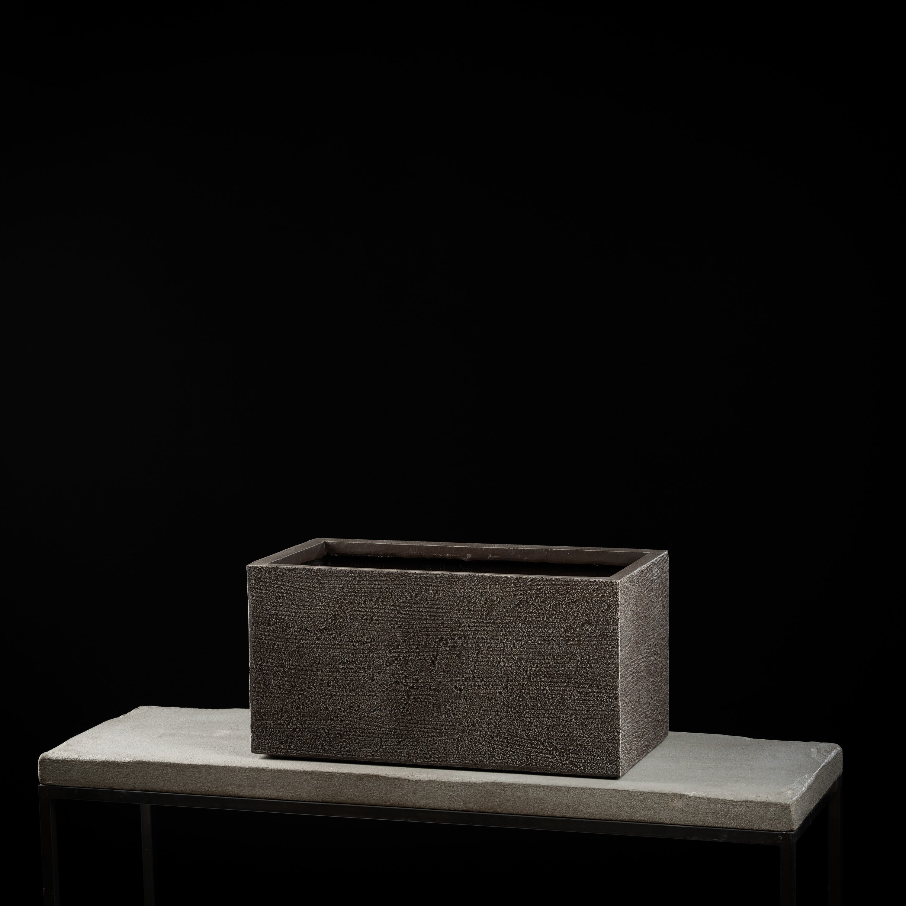 Cache-pot décoratif Bac Rectangle Quartz 30.5 cm — visuel produit, design contemporain pour intérieur