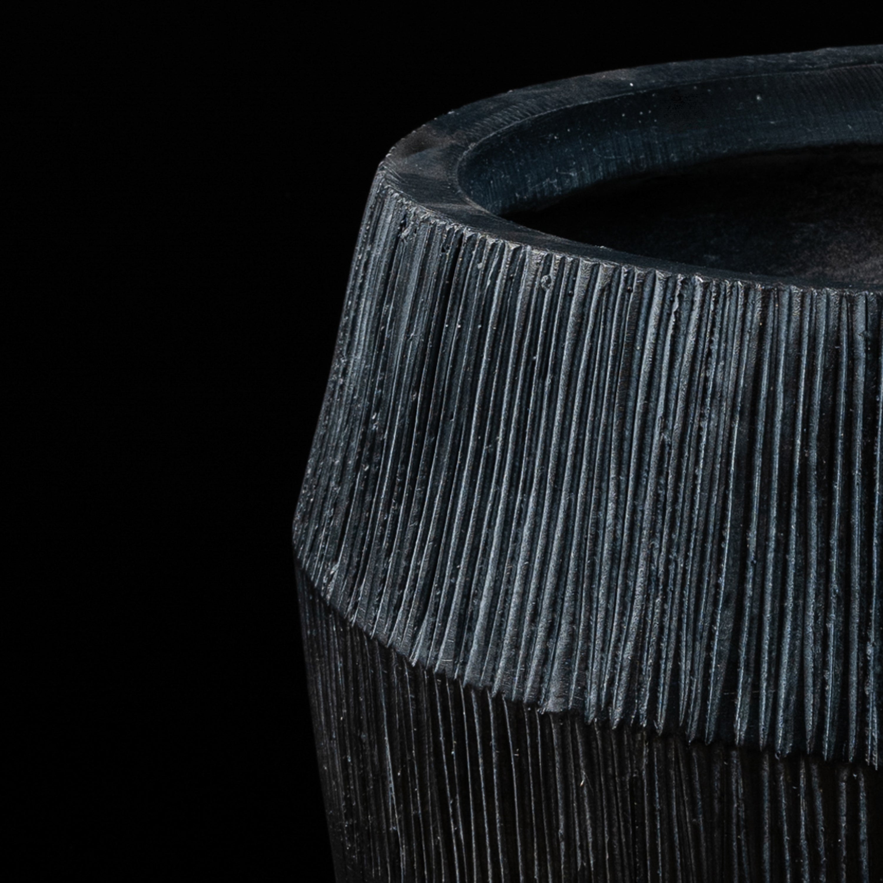Cache-pot décoratif Contemporain 37.5 cm Galan GA — design contemporain pour plante artificielle