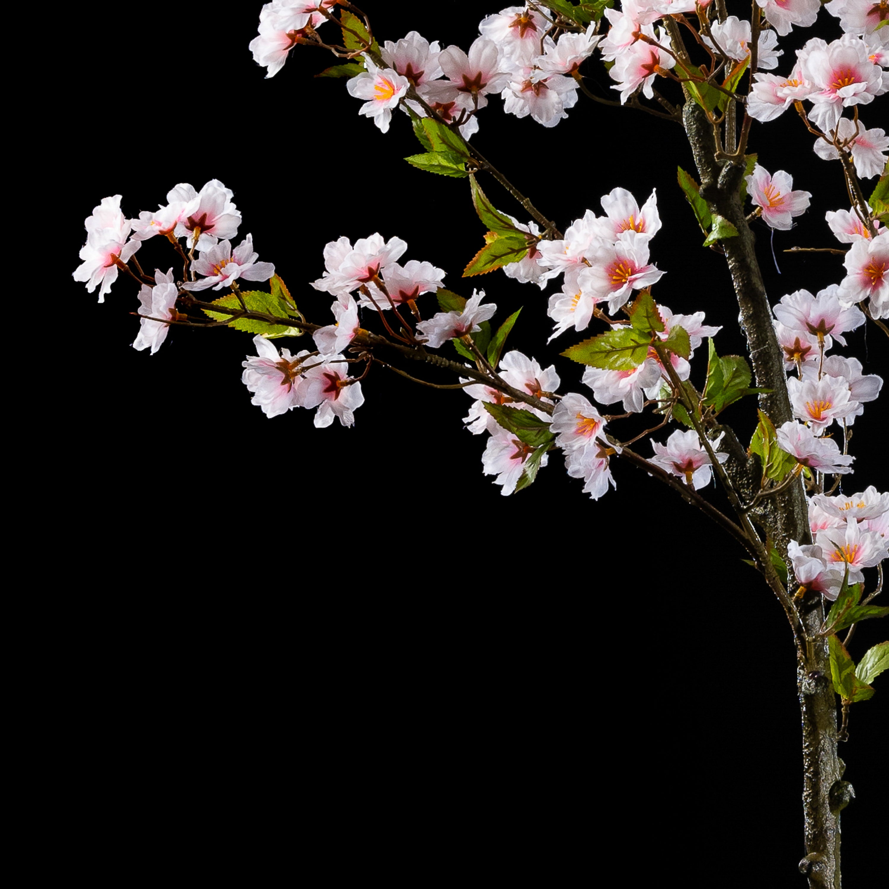 Cerisier du Japon artificiel 160 cm — gros plan, qualité premium réaliste
