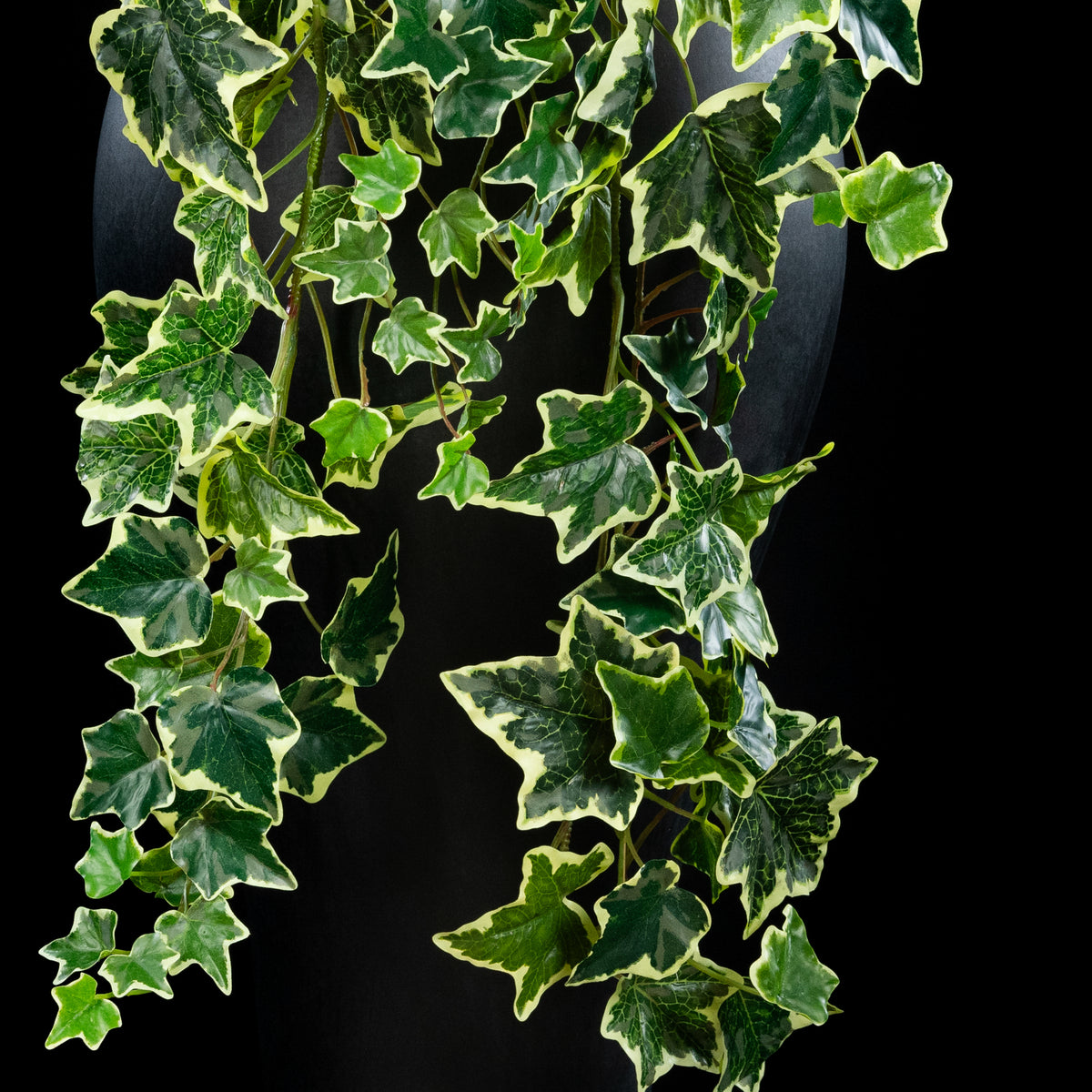 Feuillage retombant artificiel Hedera 130 cm Galan GA — détail feuillage réaliste, sans entretien