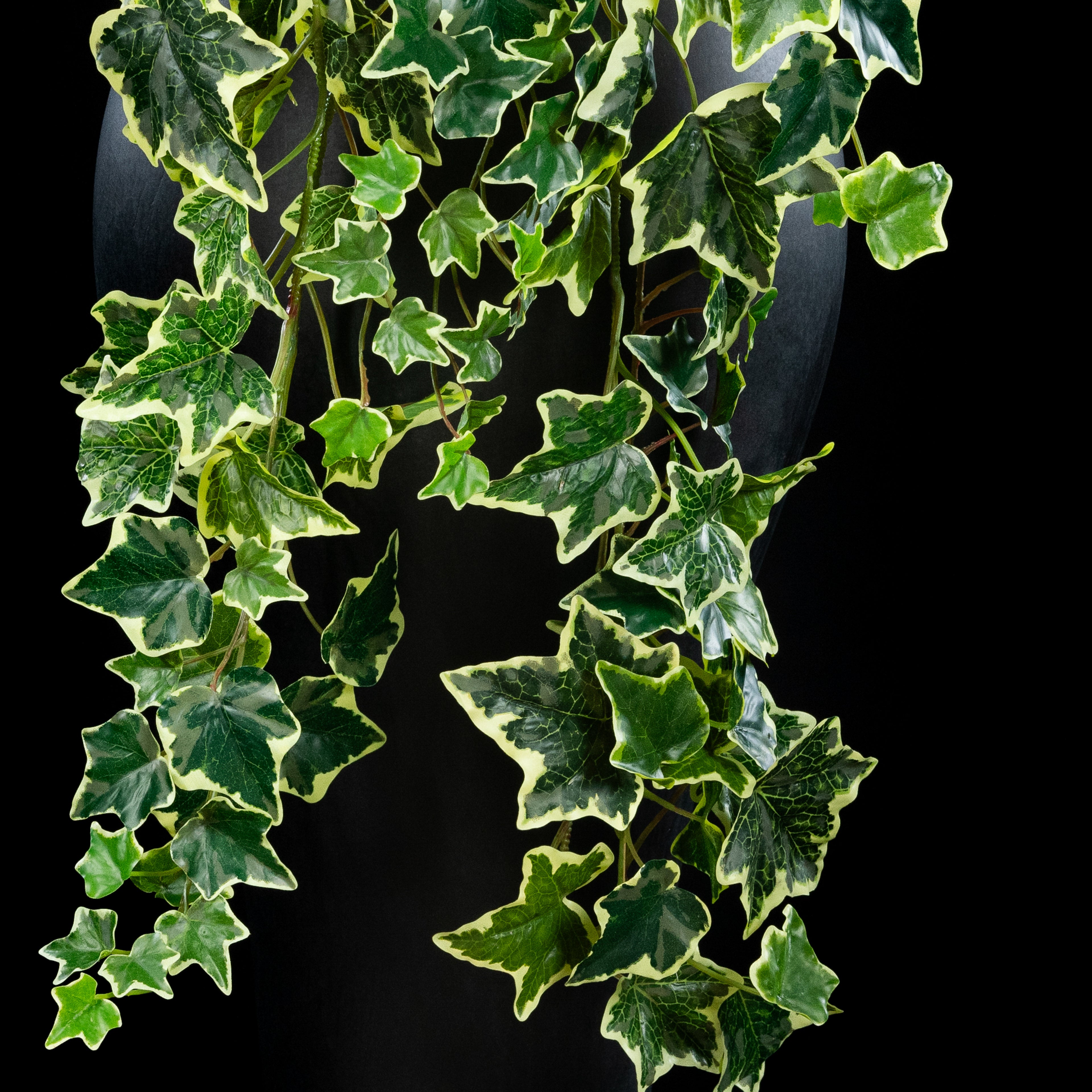 Feuillage retombant artificiel Hedera 130 cm Galan GA — détail feuillage réaliste, sans entretien