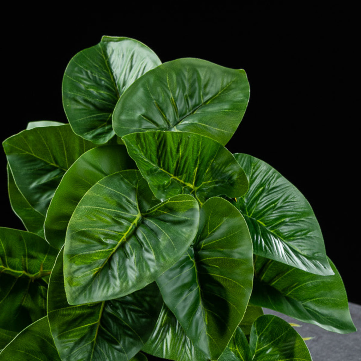 Feuillage retombant artificiel Philodendron 18 cm Galan GA — détail feuillage réaliste, sans entretien