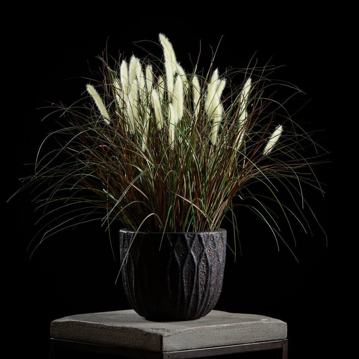 Graminée artificielle Pennisetum 80 cm Galan GA — déco intérieur réaliste sans entretien