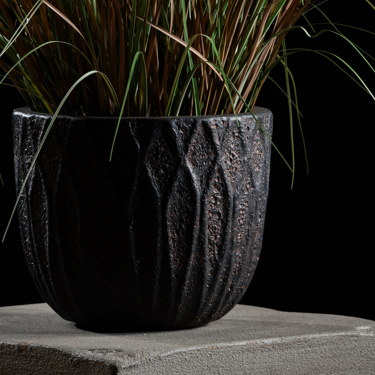 Graminée artificielle Pennisetum 80 cm — vue alternative, plante d&