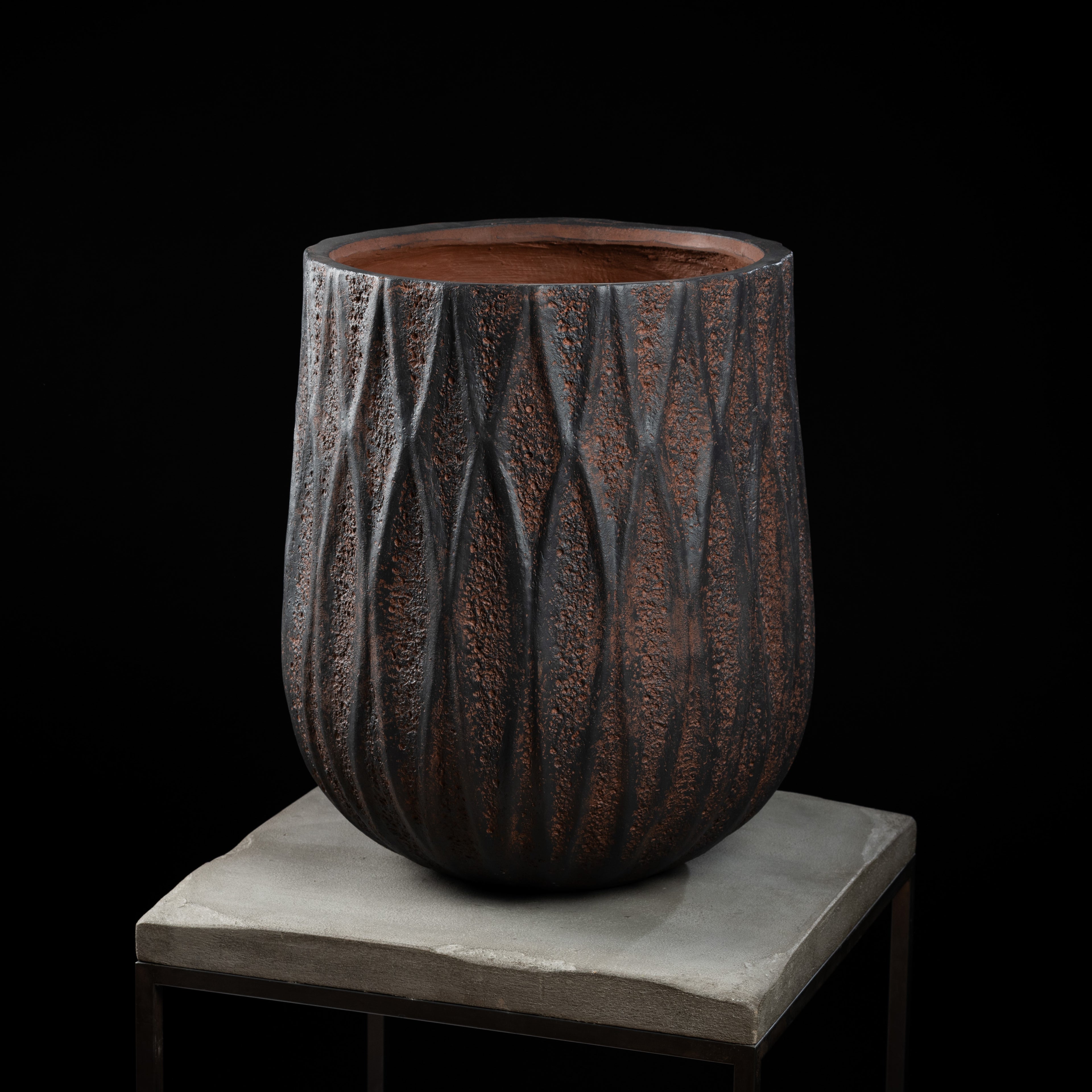 Cache Pot -Haut Antique