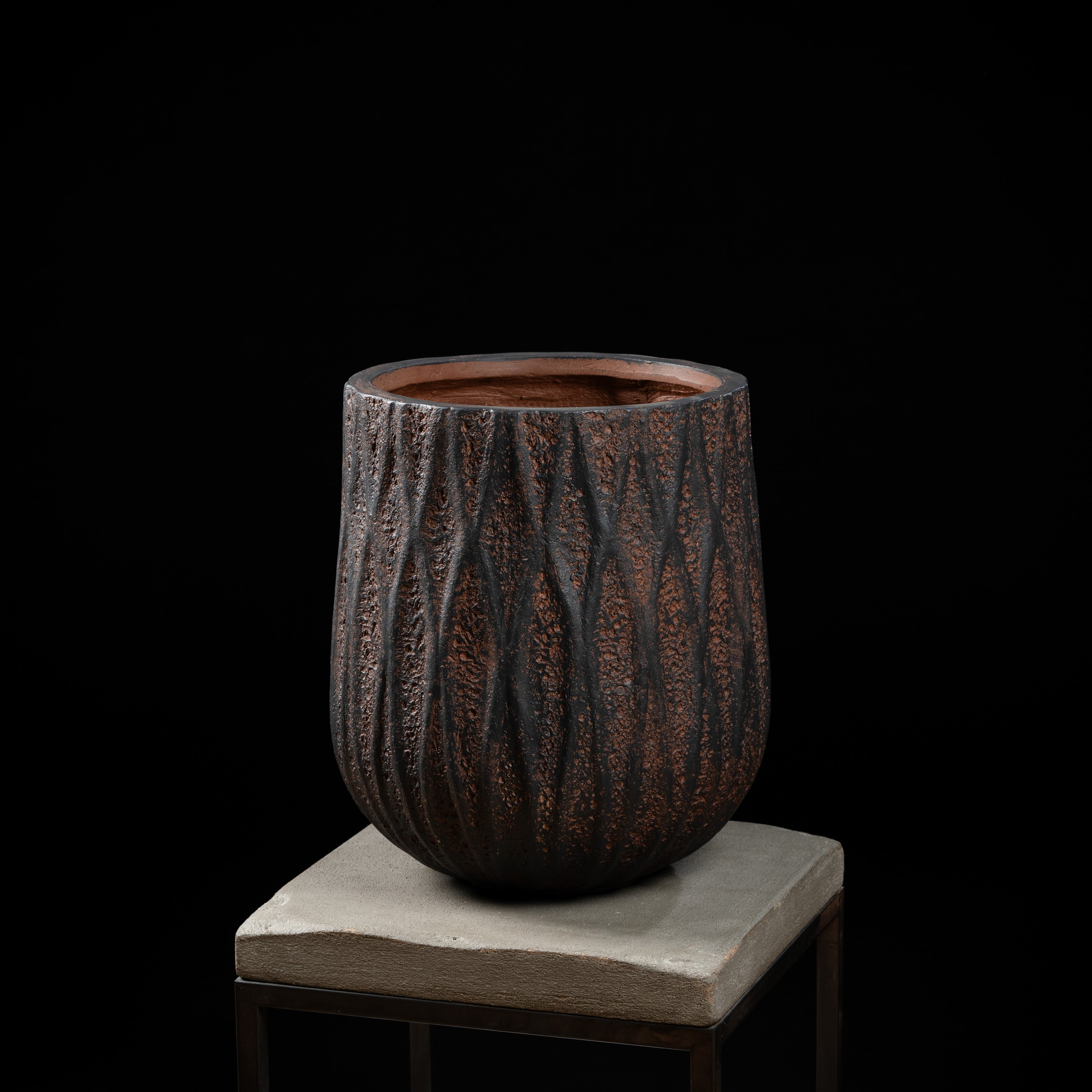 Cache Pot -Haut Antique