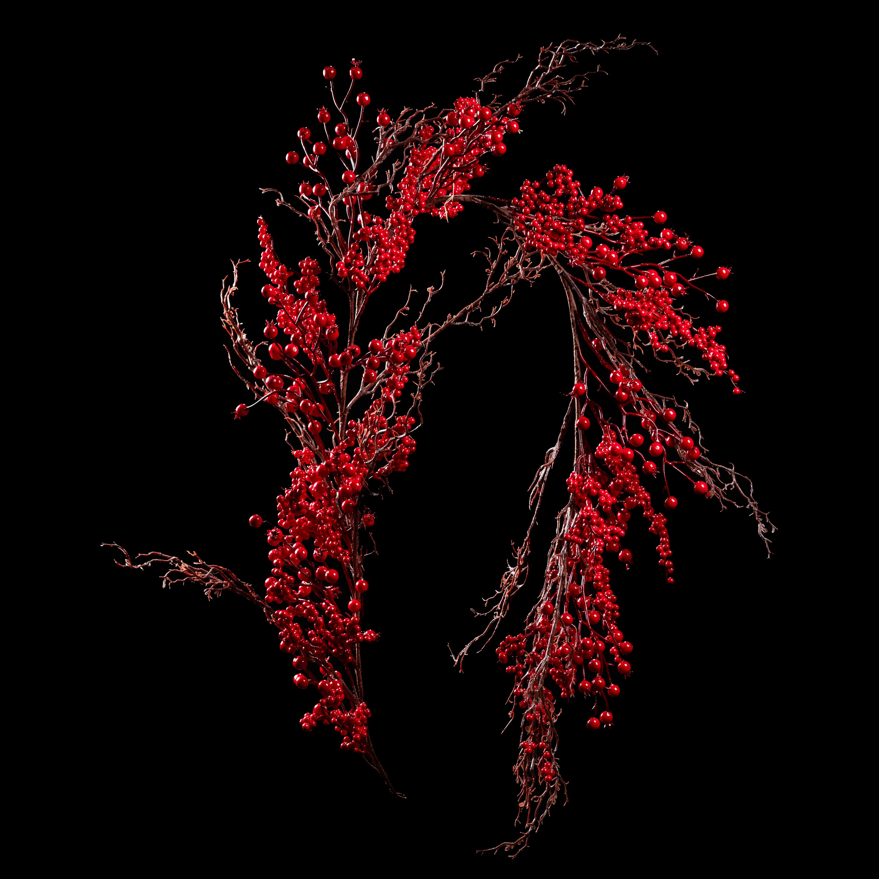 Branche de baies artificielle Guirlande 155 cm Galan GA — vue alternative, plante d&