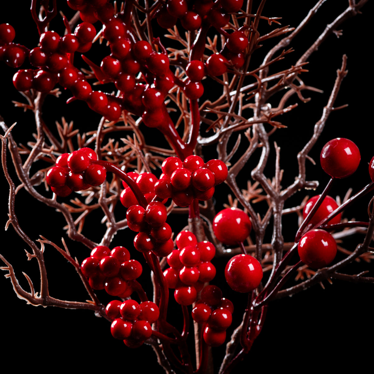 Branche de baies artificielle Ribes 80 cm Galan GA — vue alternative, plante d&