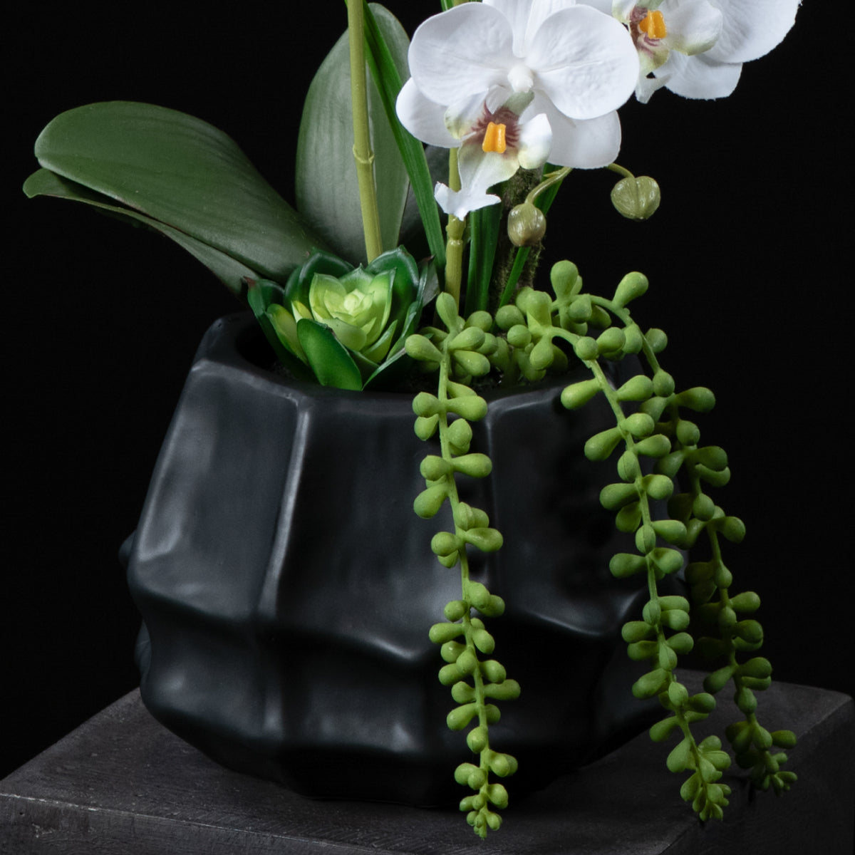 Orchidée artificielle Phalaénopsis Amabilis 55 cm Galan GA — vue alternative, plante d&