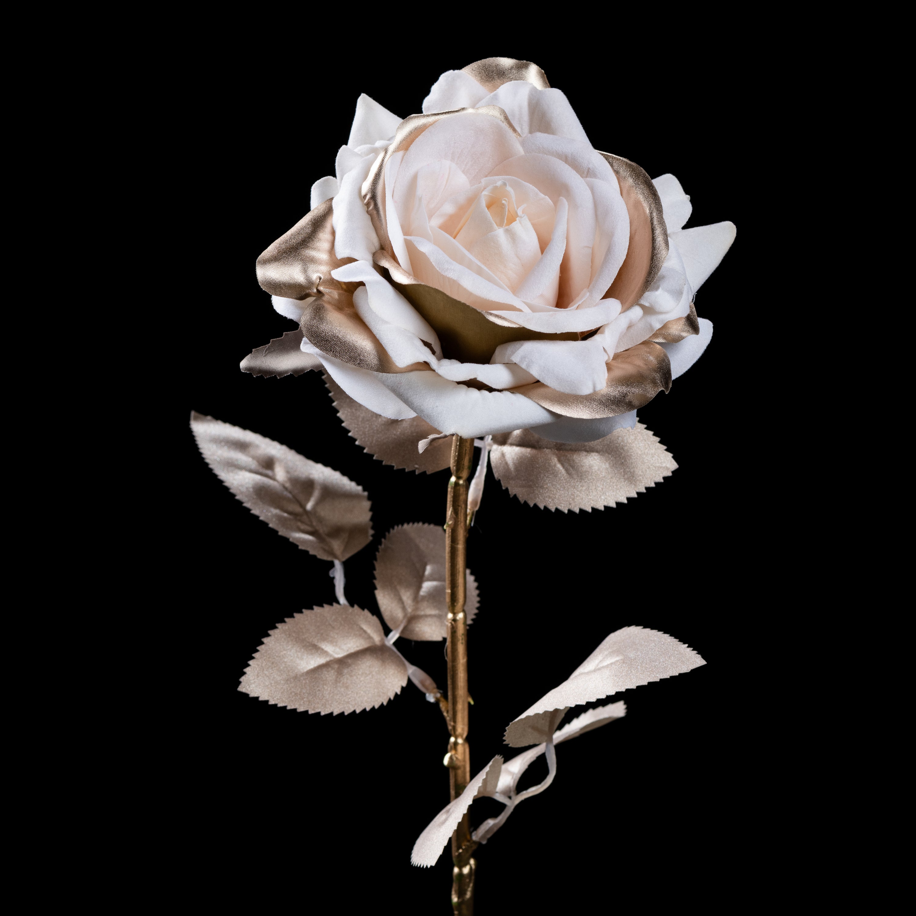 Rose artificielle Velours 75 cm Galan GA — vue alternative, plante d&