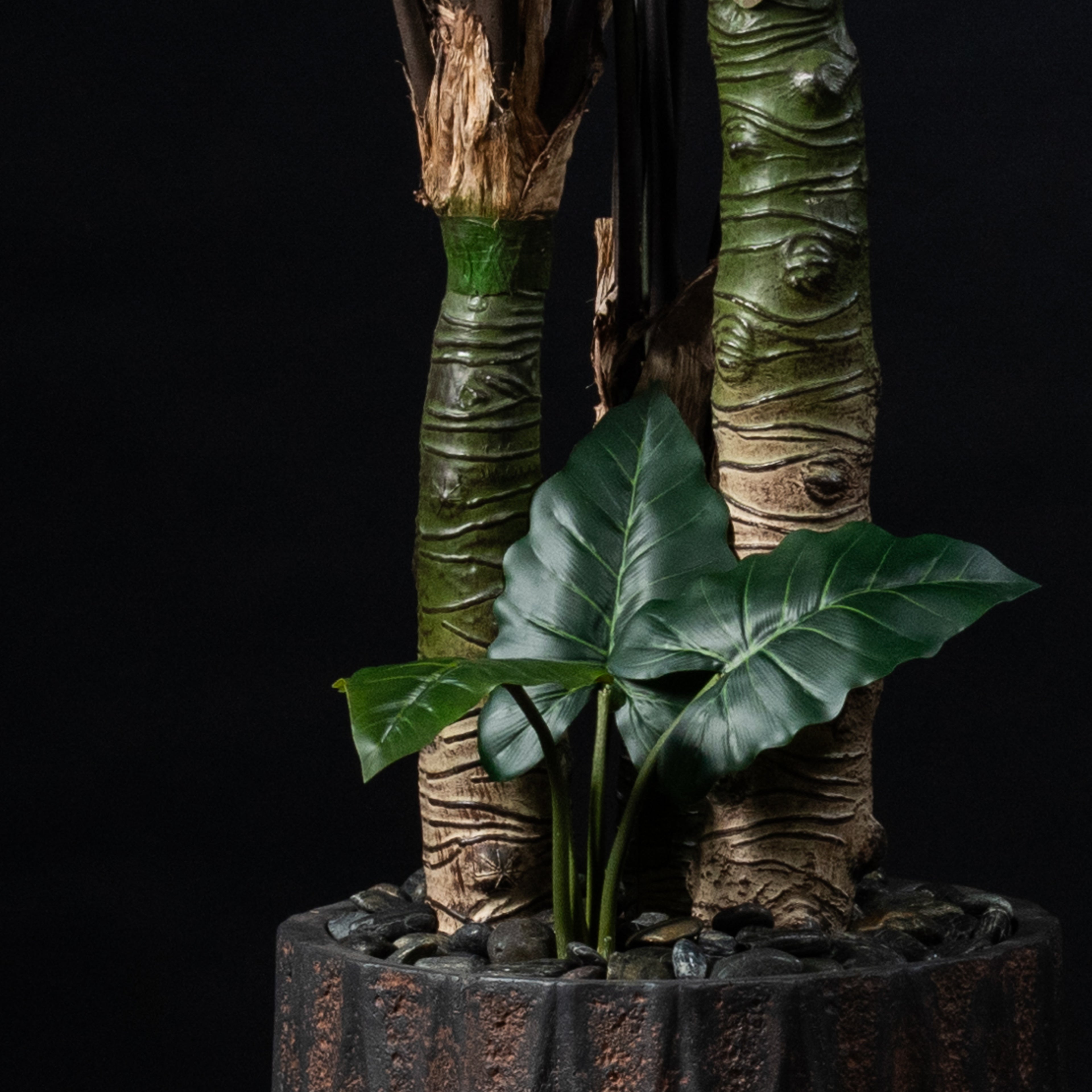 Plante artificielle Alocasia Zebrina 250 cm Galan GA — vue alternative, plante d&