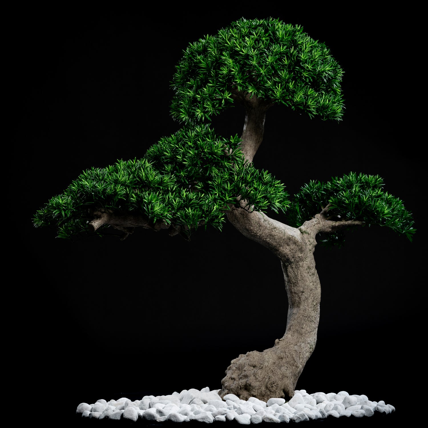 Arbre japonais artificiel Pin nuage 135 cm — visuel produit, sans entretien pour intérieur