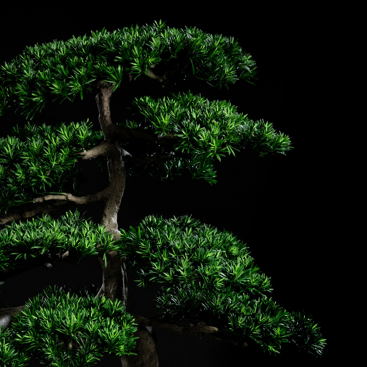 Arbre japonais artificiel Pin nuage 180 cm Galan GA — déco intérieur réaliste sans entretien
