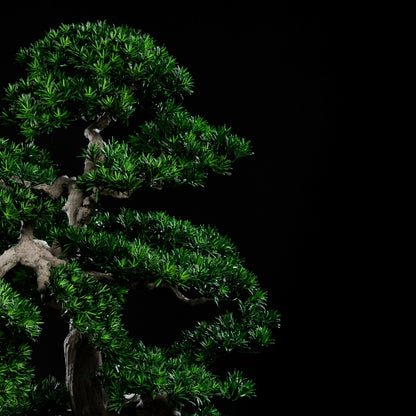 Arbre japonais artificiel Pin nuage 205 cm Galan GA — déco intérieur réaliste sans entretien