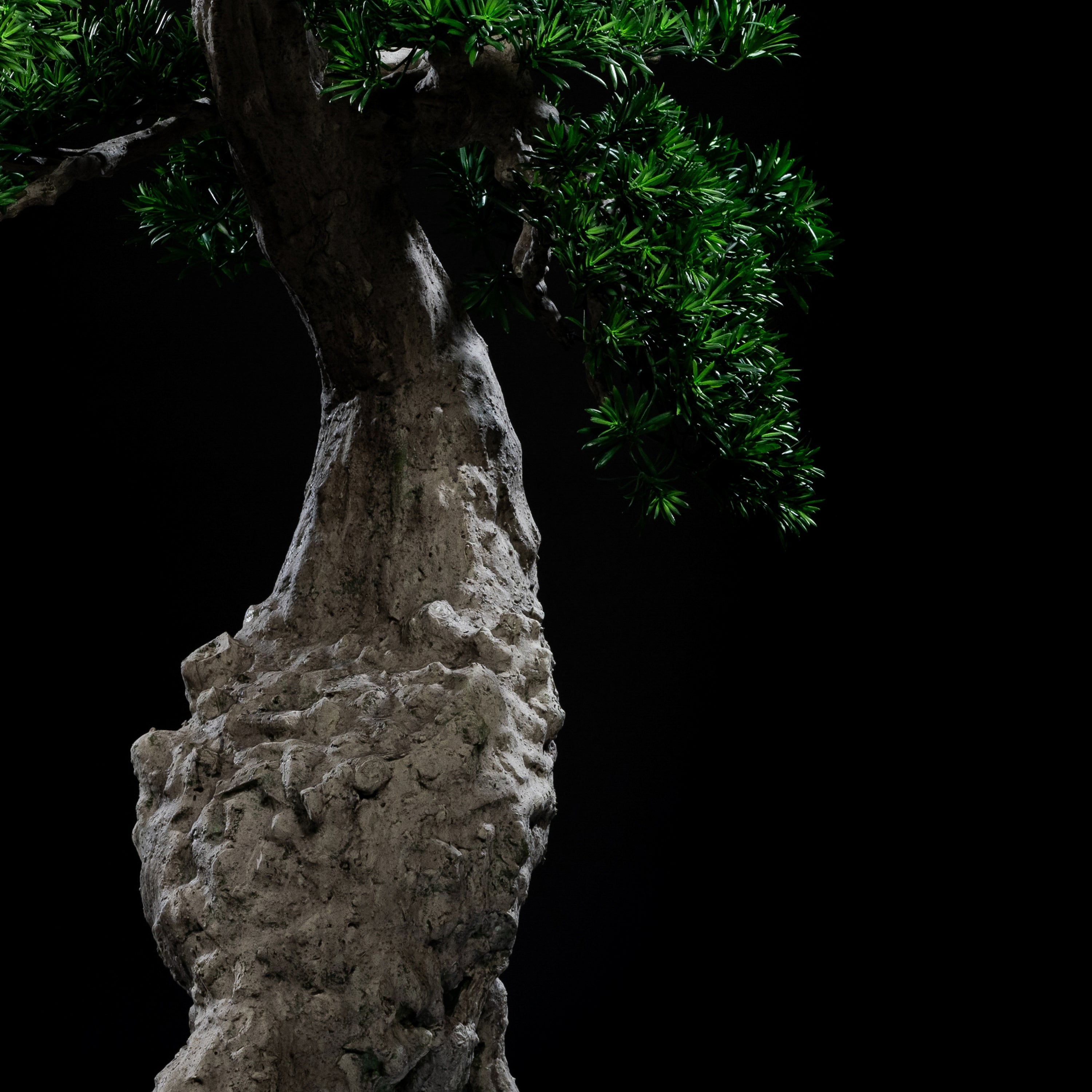 Arbre japonais artificiel Pin nuage 205 cm — gros plan, qualité premium réaliste