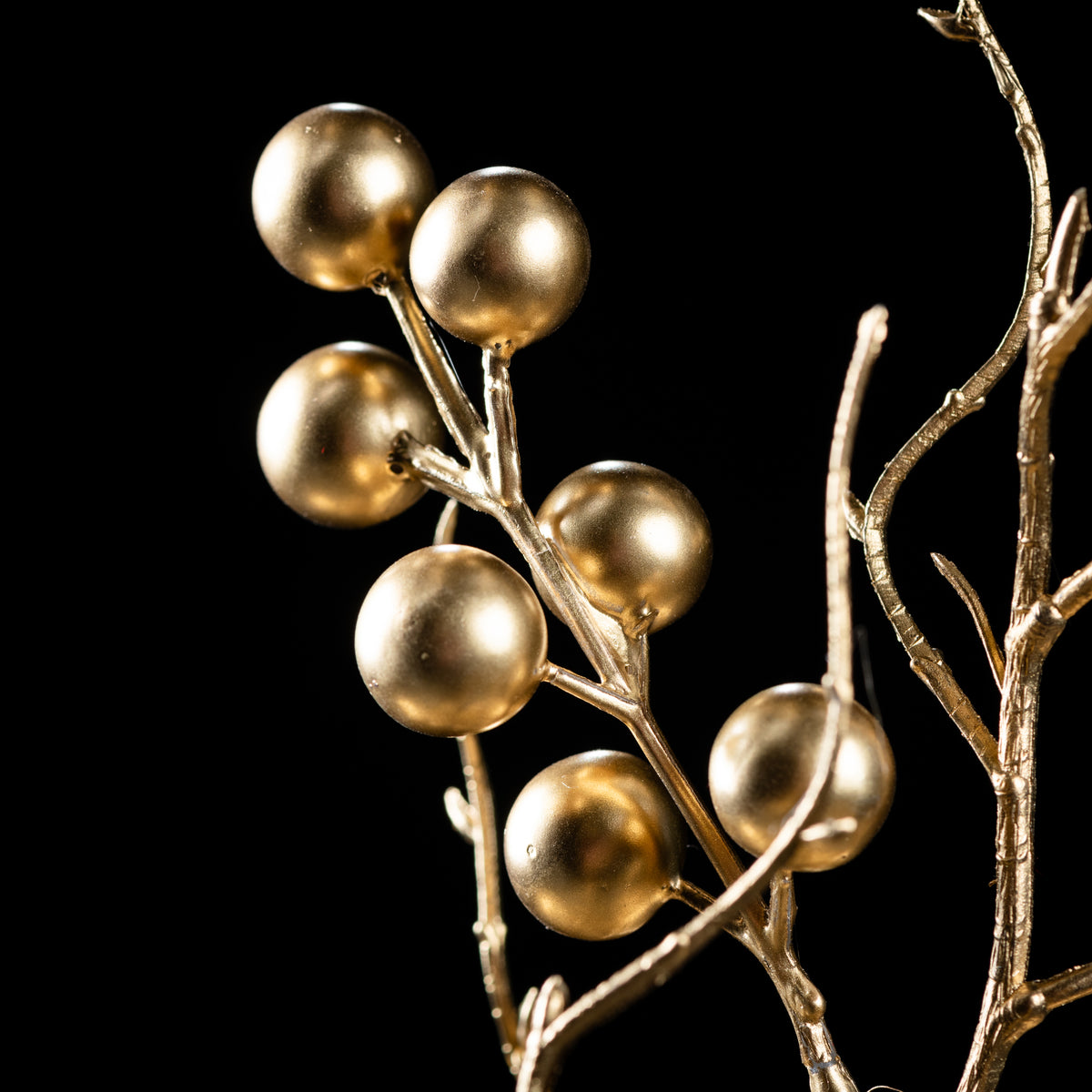 Branche de baies artificielle Branche 85 cm — détail feuillage réaliste, sans entretien