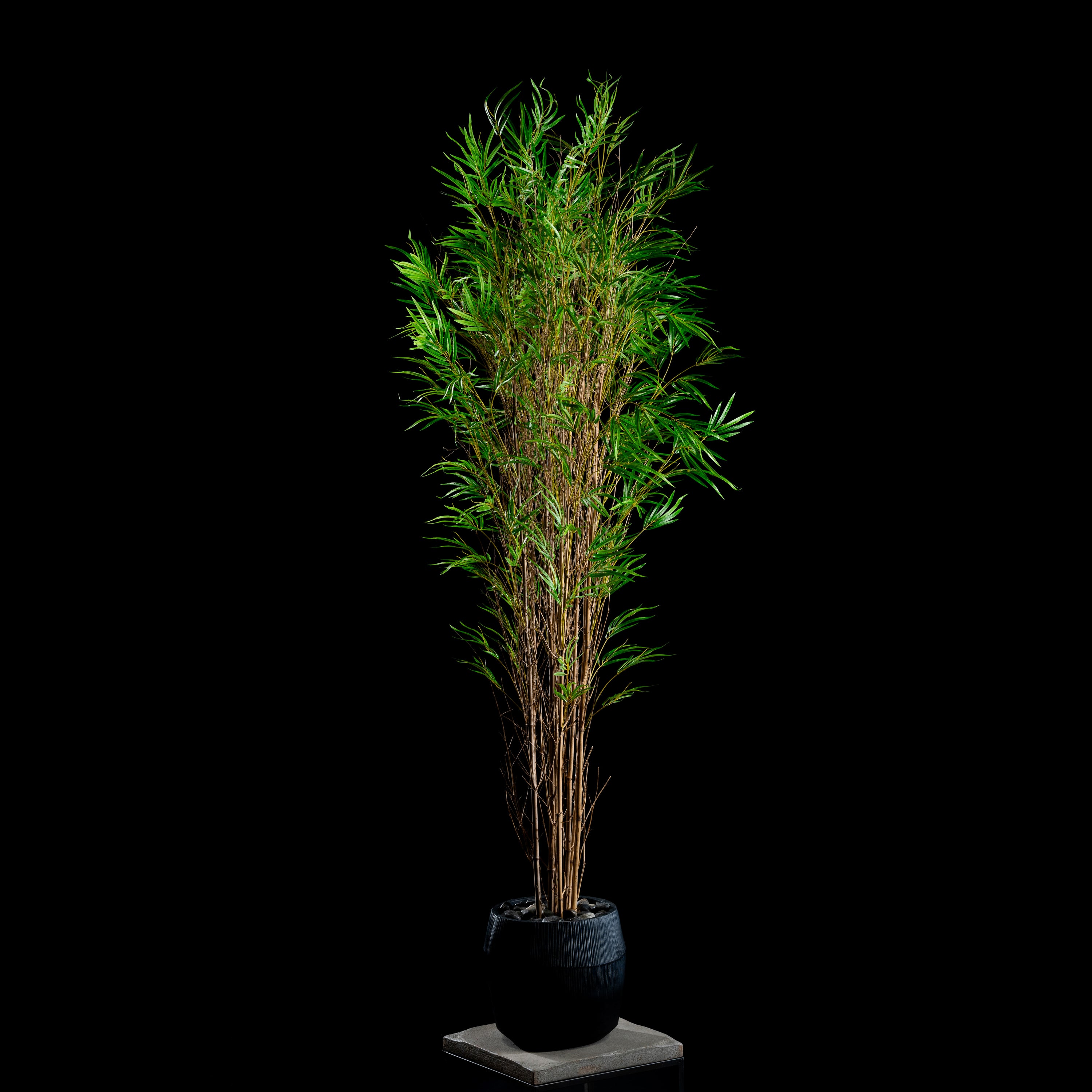 Bambou artificiel multi troncs 240 cm Galan GA — déco intérieur réaliste sans entretien