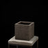 Cache-pot décoratif Bac Carré Quartz 25.5 cm — visuel produit, sans entretien pour intérieur
