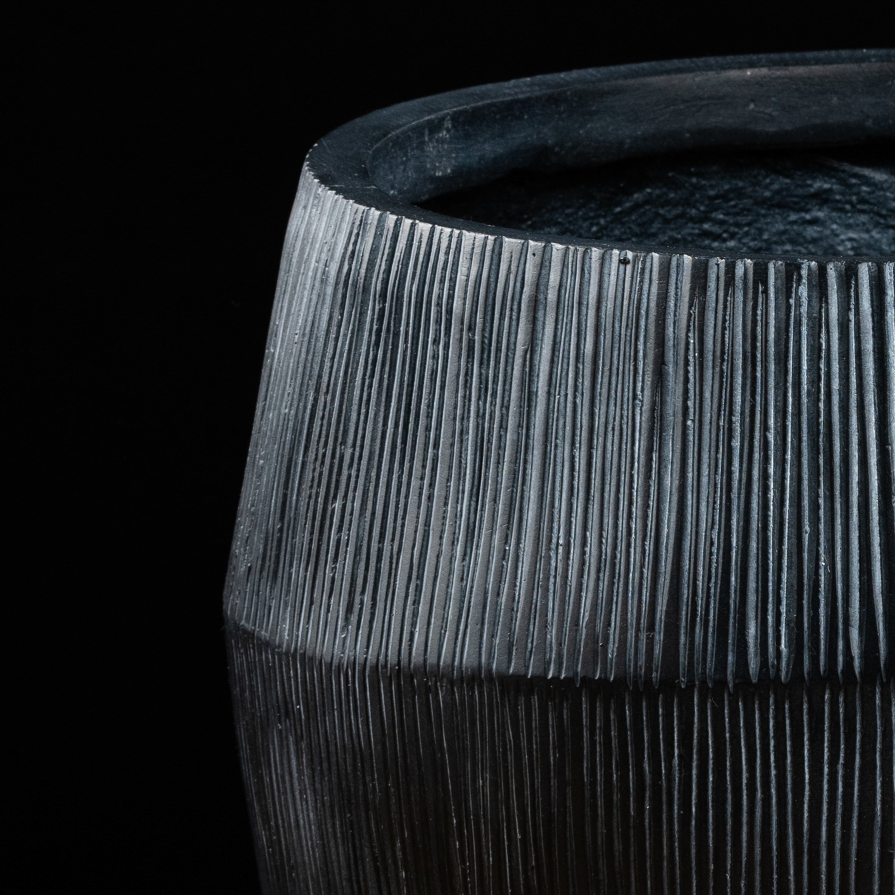 Cache-pot décoratif Contemporain 48.5 cm Galan GA — design contemporain pour plante artificielle