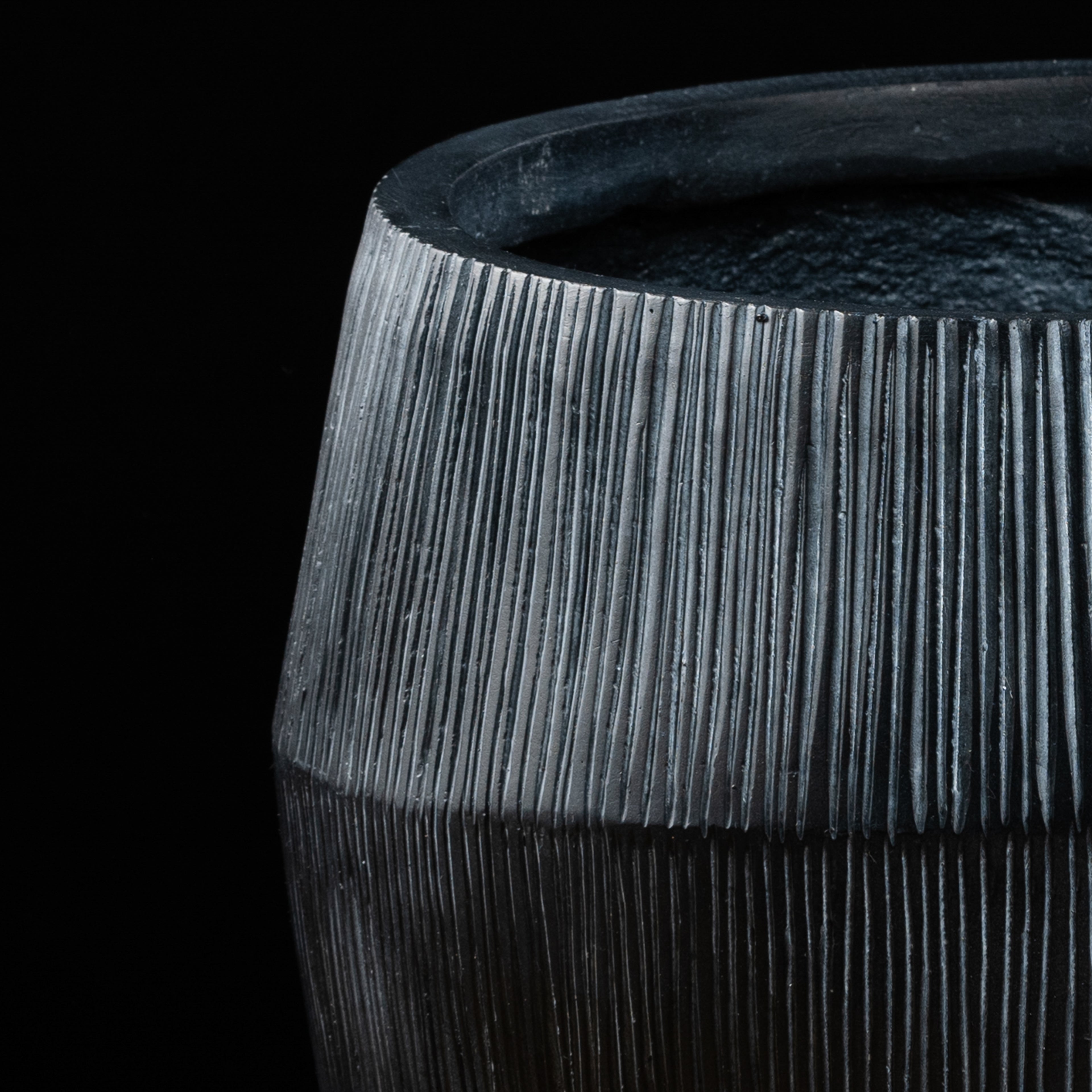 Cache-pot décoratif Contemporain 48.5 cm Galan GA — design contemporain pour plante artificielle