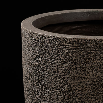 Cache-pot décoratif Quartz 28 cm Galan GA — design contemporain pour plante artificielle