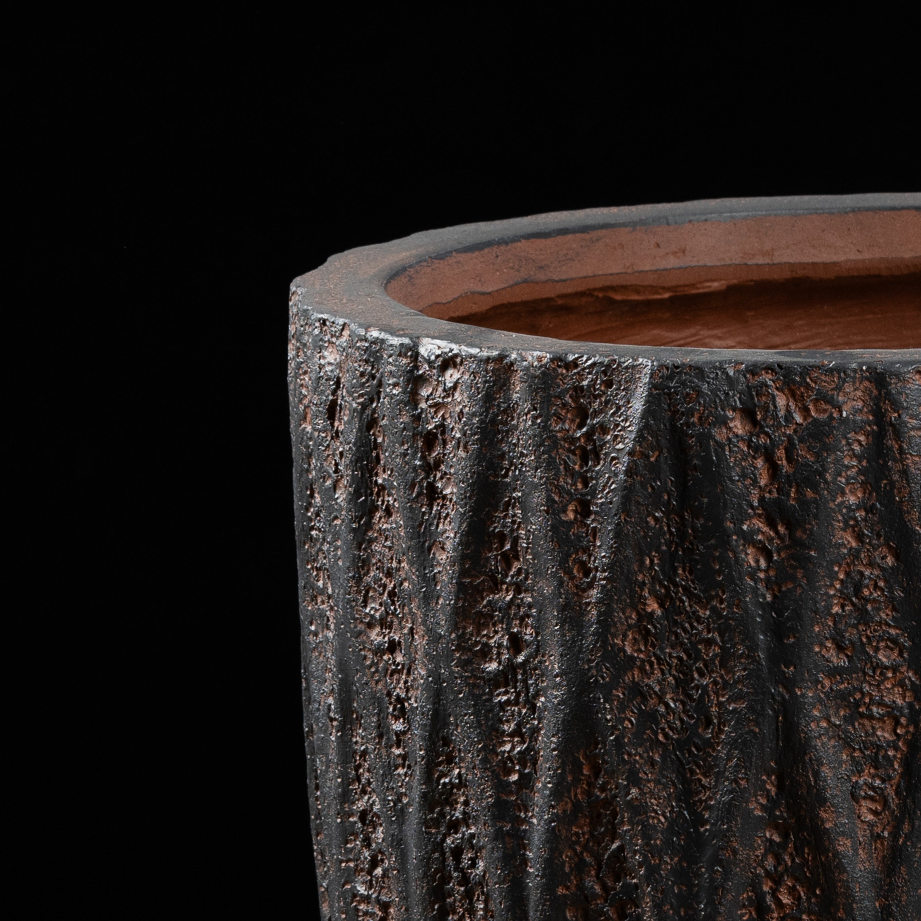 Cache-pot décoratif Vase Antique 44 cm Galan GA — design contemporain pour plante artificielle