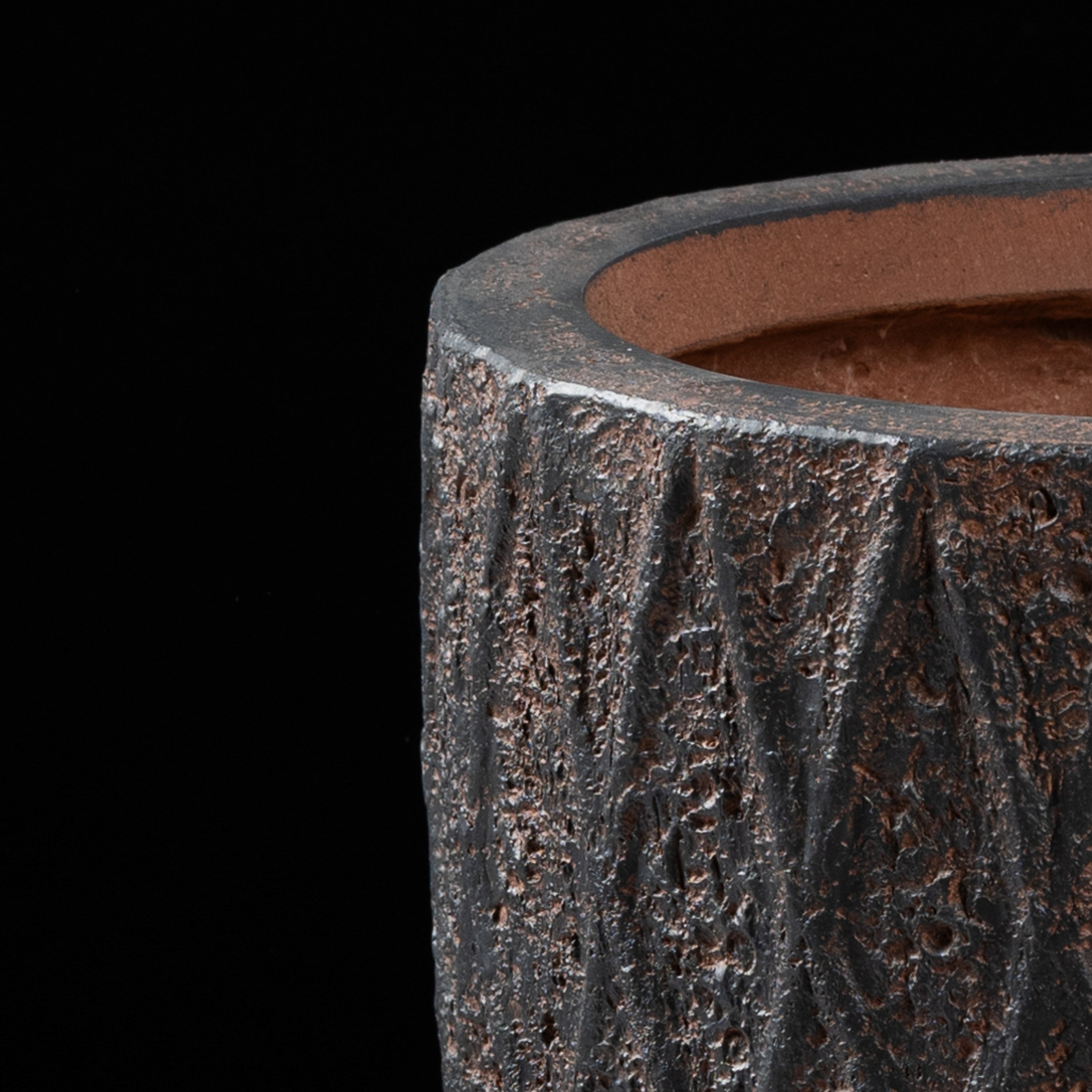 Cache-pot décoratif Vase Antique 34 cm Galan GA — design contemporain pour plante artificielle