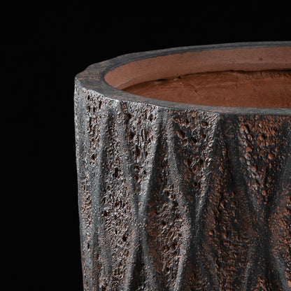 Cache-pot décoratif Vase Antique 52 cm — vue alternative, pour mise en scène plante artificielle