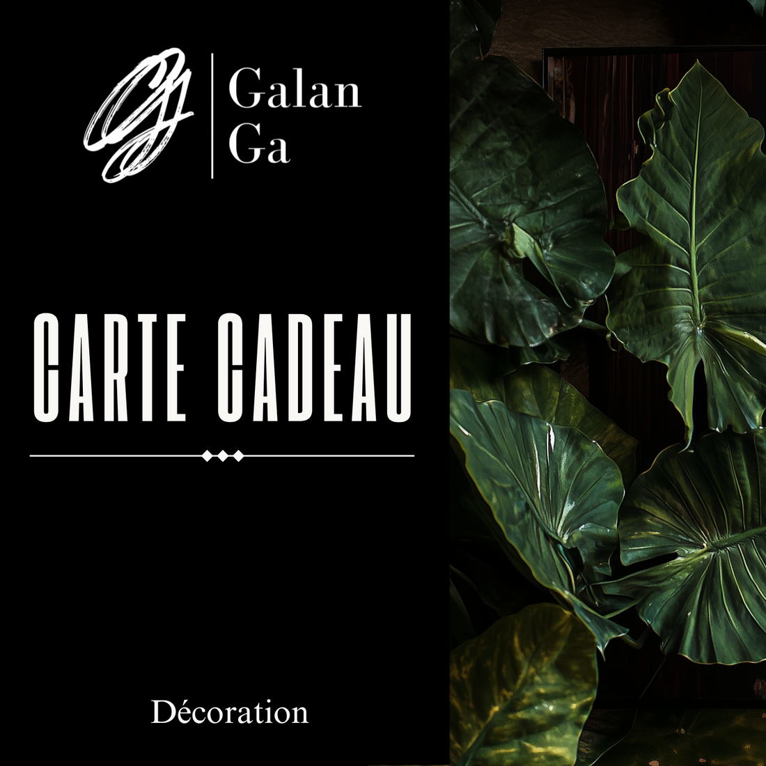 Carte-cadeau Galan GA — Bon d&