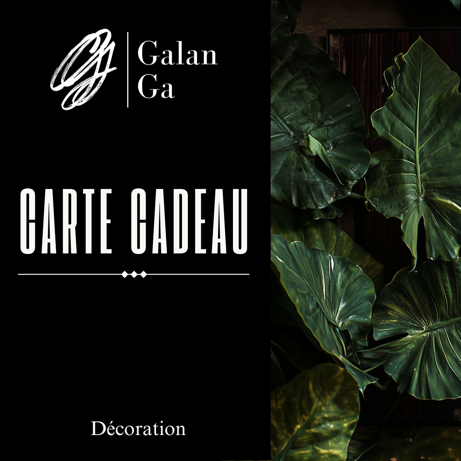Carte-cadeau Galan GA — Bon d&