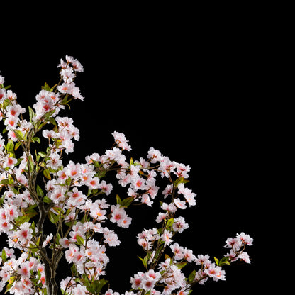 Cerisier du Japon artificiel 190 cm — détail fleurs réaliste, sans entretien