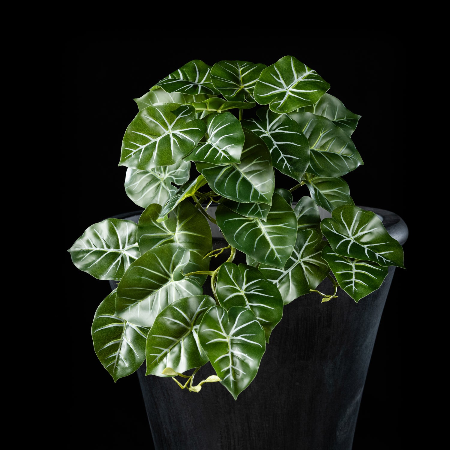 Feuillage retombant artificiel Alocasia 22 cm Galan GA — visuel produit, sans entretien pour intérieur