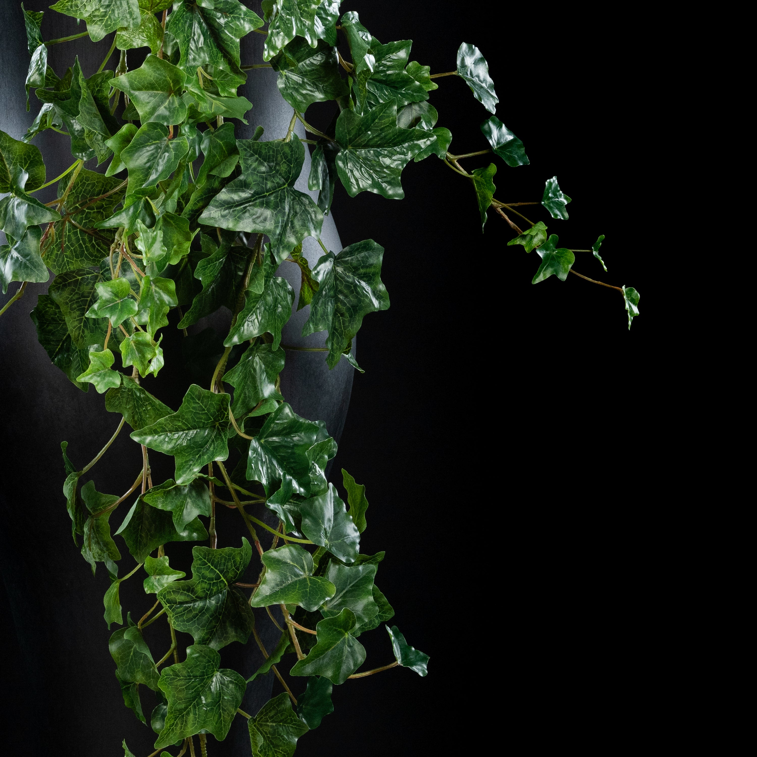 Feuillage retombant artificiel Hedera 230 cm Galan GA — détail feuillage réaliste, sans entretien