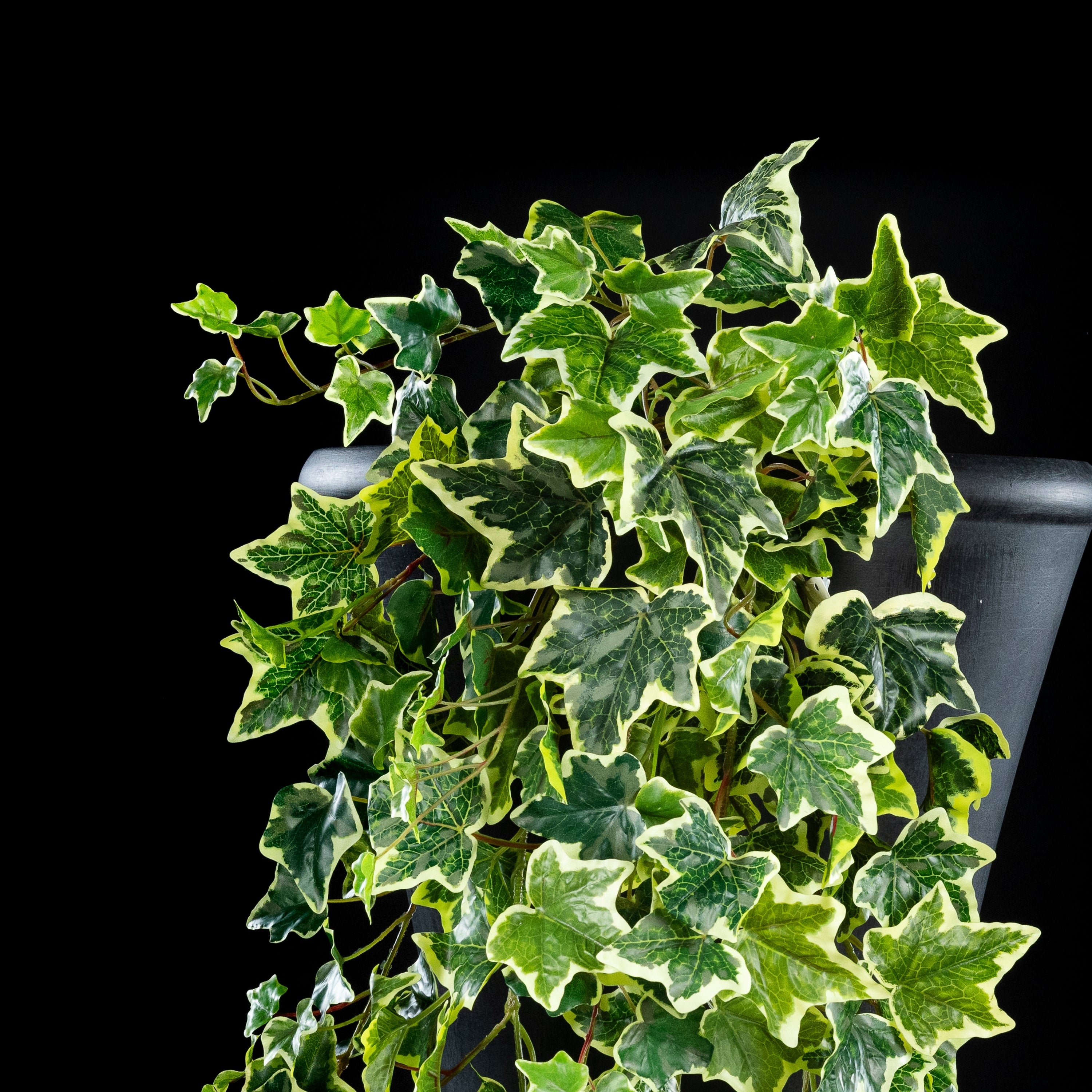 Feuillage retombant artificiel Hedera 130 cm Galan GA — gros plan, qualité premium réaliste