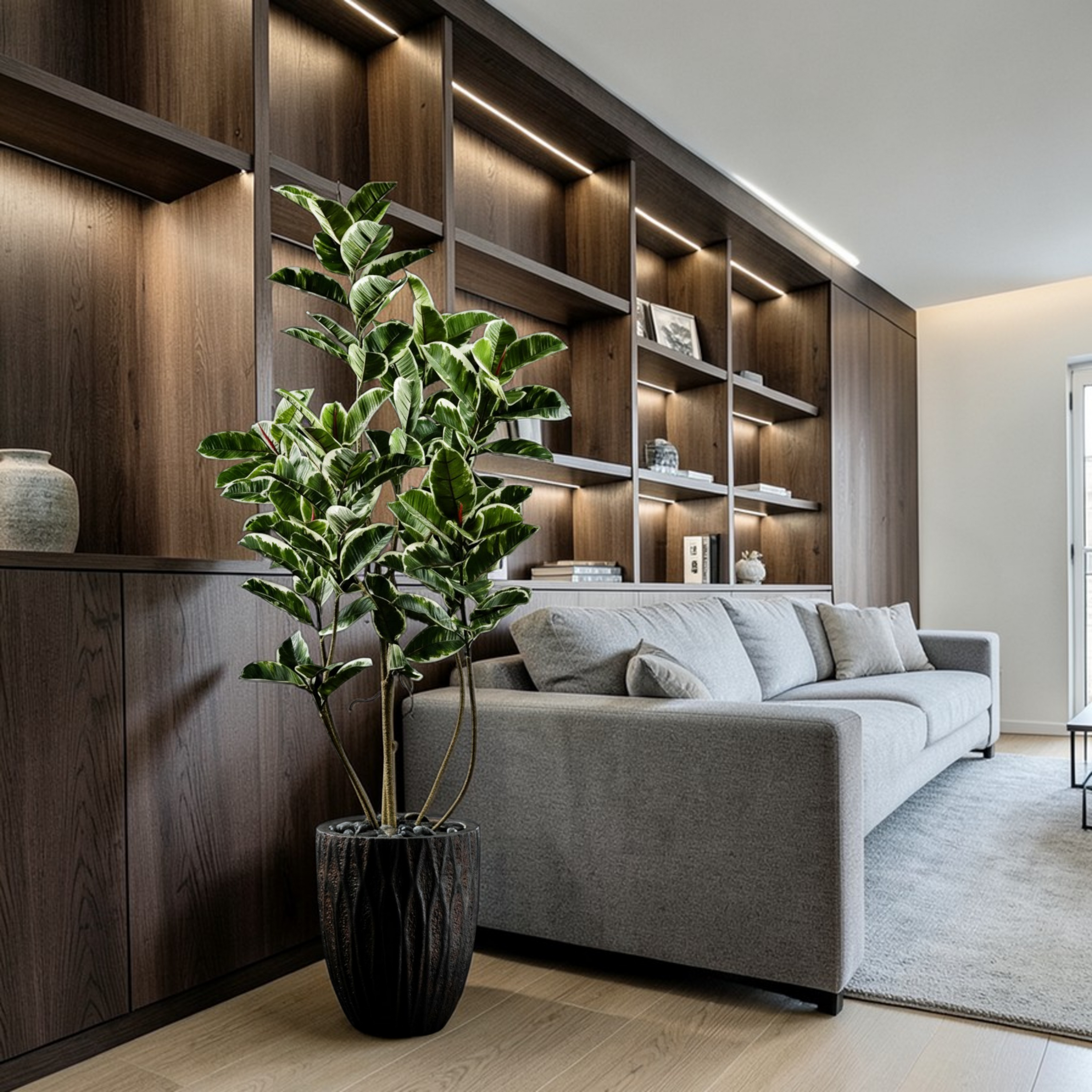 Plante artificielle Ficus Tineke 150 cm Galan GA — déco intérieur réaliste sans entretien