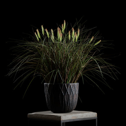 Graminée Pennisetum — graminée artificielle réaliste pour intérieur et extérieur, herbe ornementale décorative