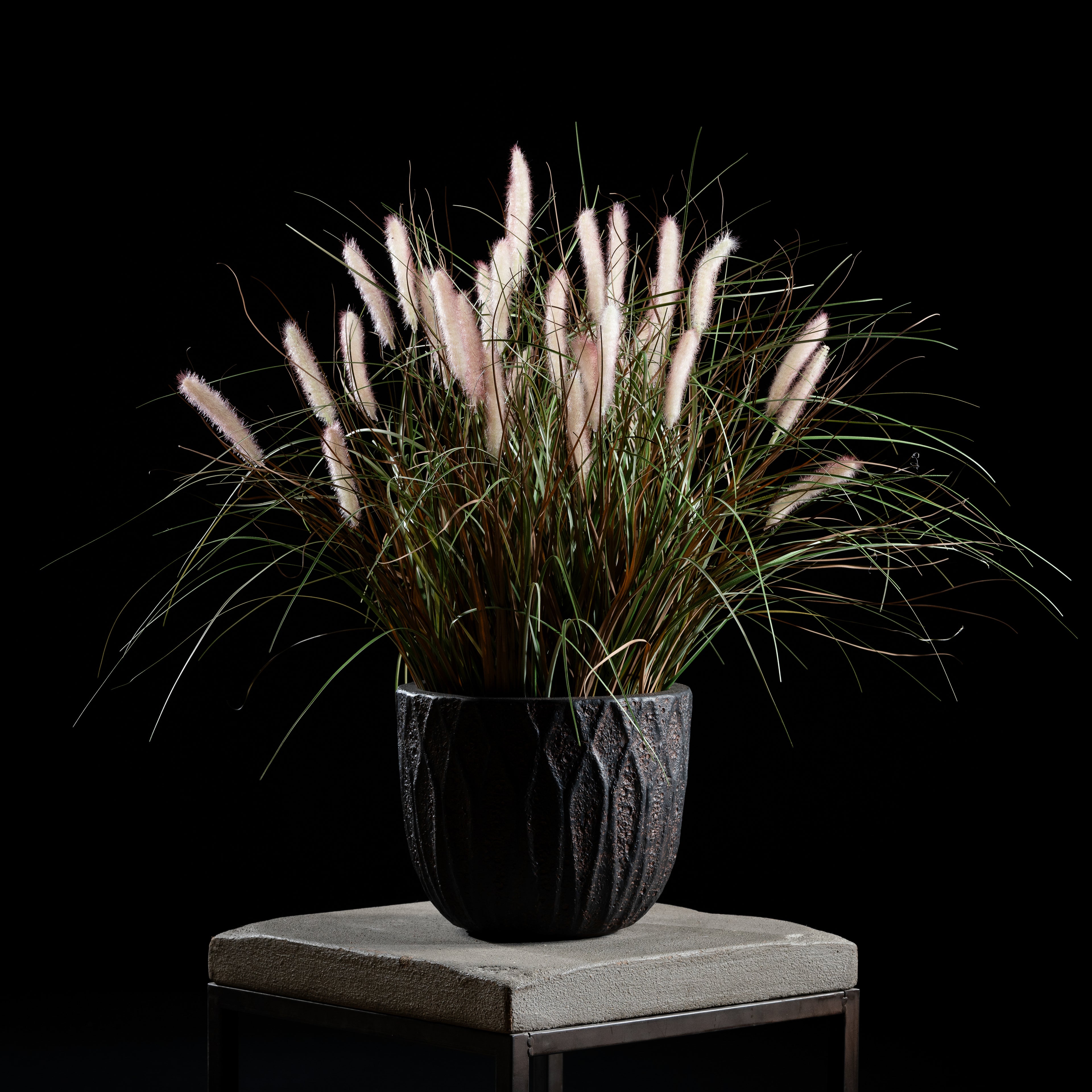 Graminée artificielle Pennisetum 80 cm Galan GA — déco intérieur réaliste sans entretien