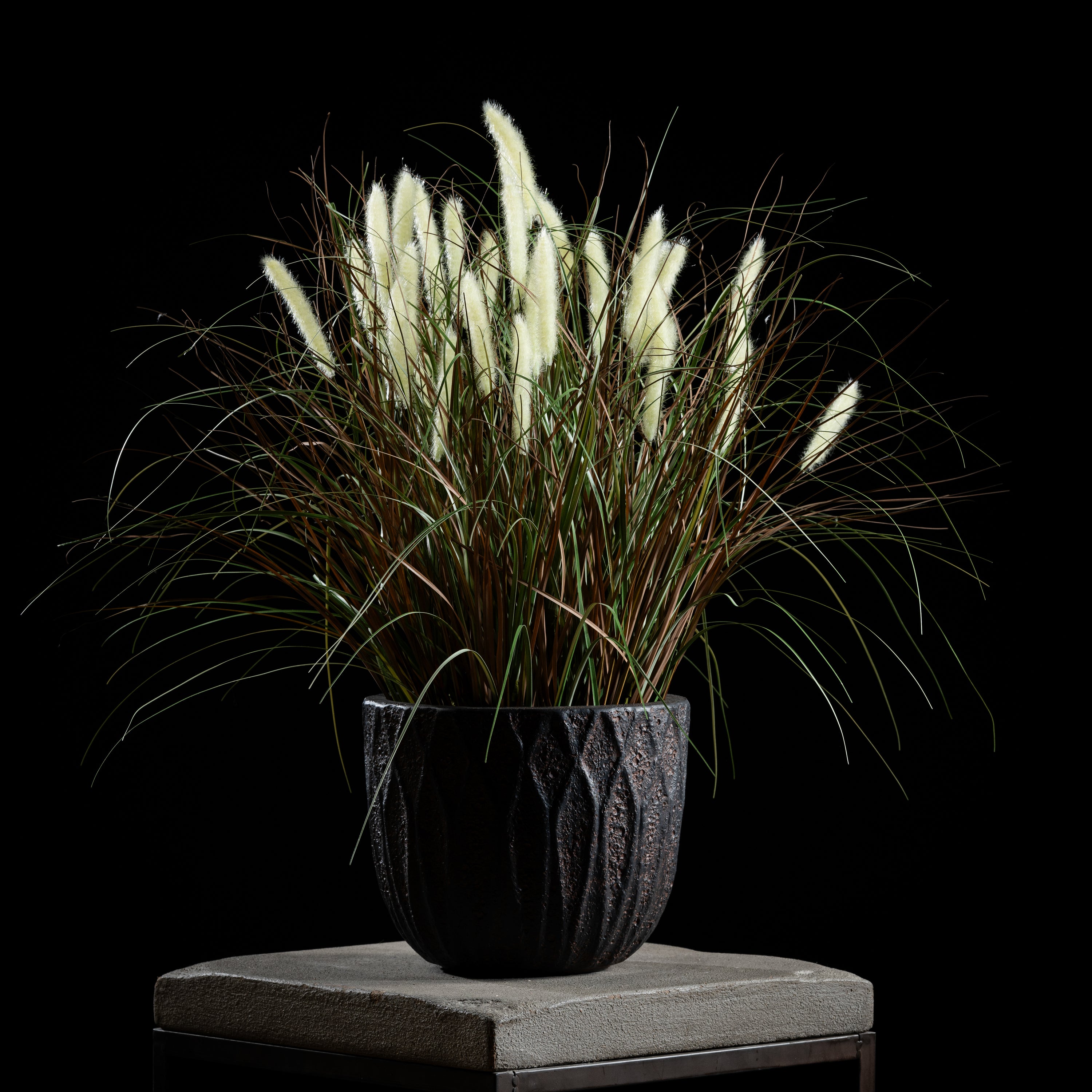 Graminée artificielle Pennisetum 80 cm Galan GA — déco intérieur réaliste sans entretien