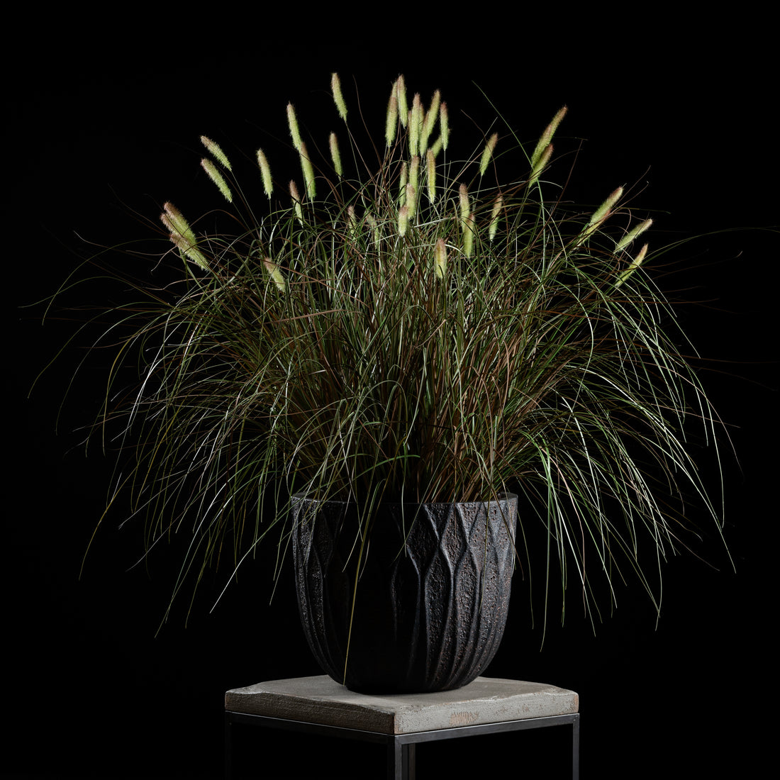 Graminée artificielle Pennisetum 100 cm Galan GA — déco intérieur réaliste sans entretien