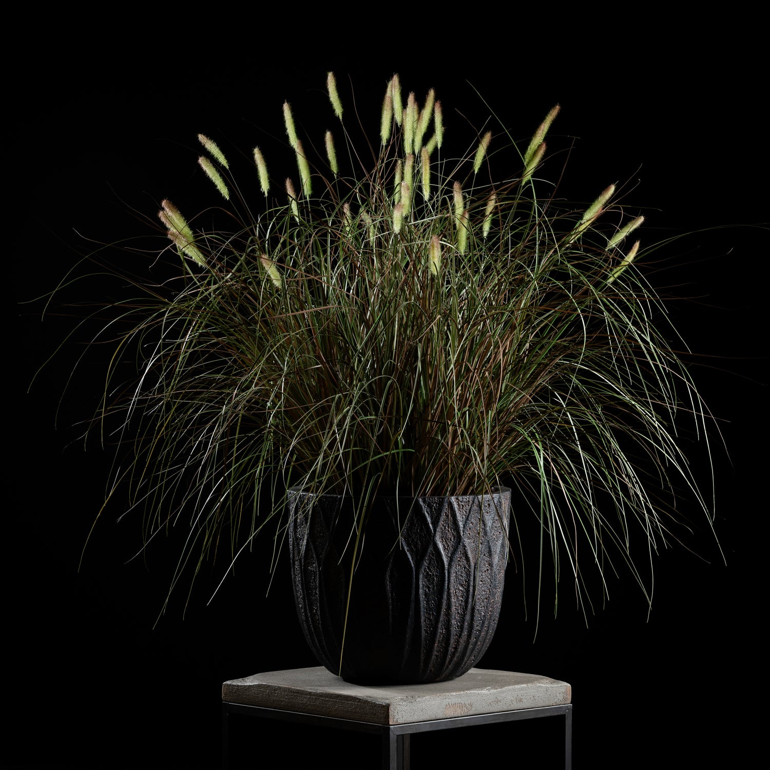 Graminée artificielle Pennisetum 100 cm Galan GA — déco intérieur réaliste sans entretien