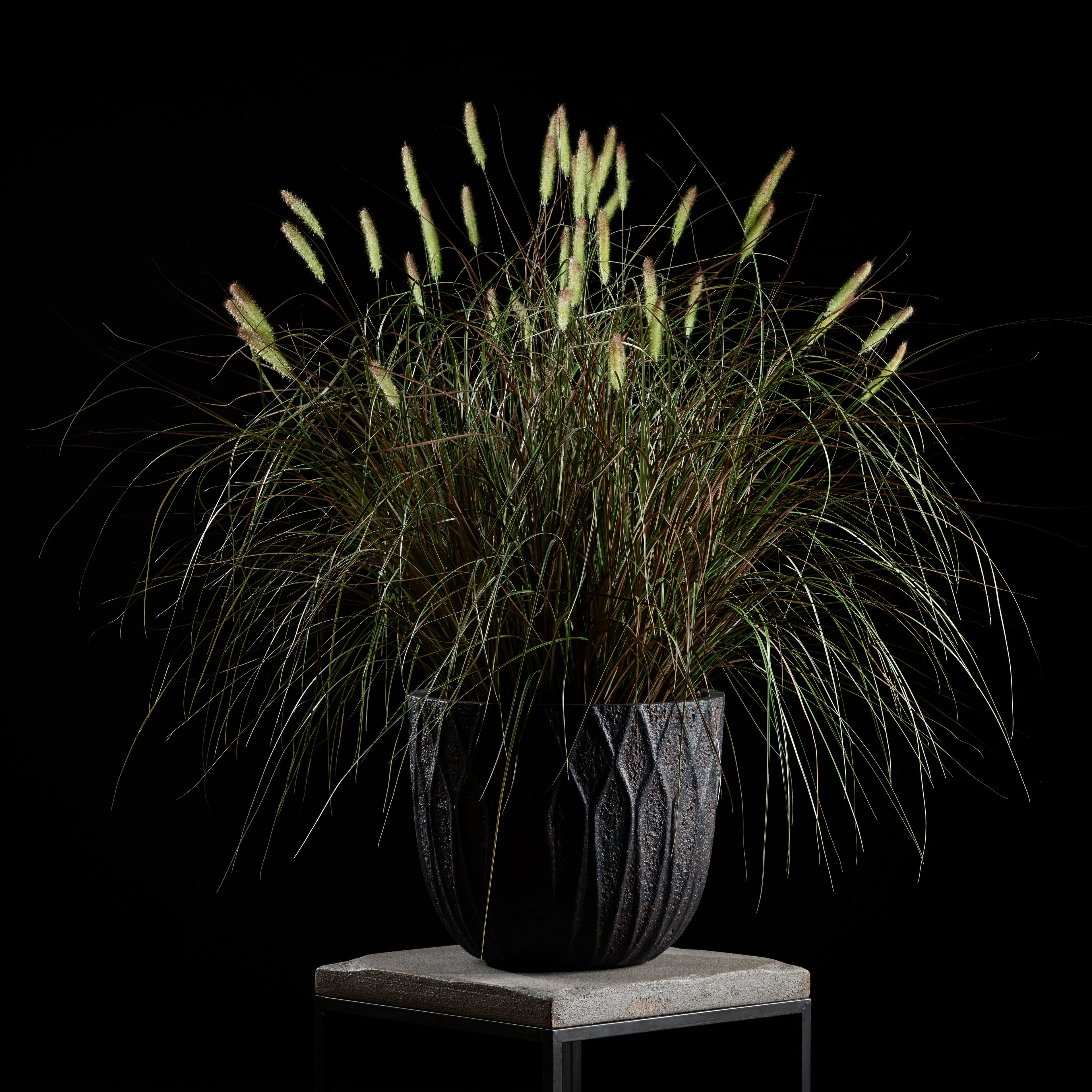 Graminée artificielle Pennisetum 100 cm Galan GA — déco intérieur réaliste sans entretien
