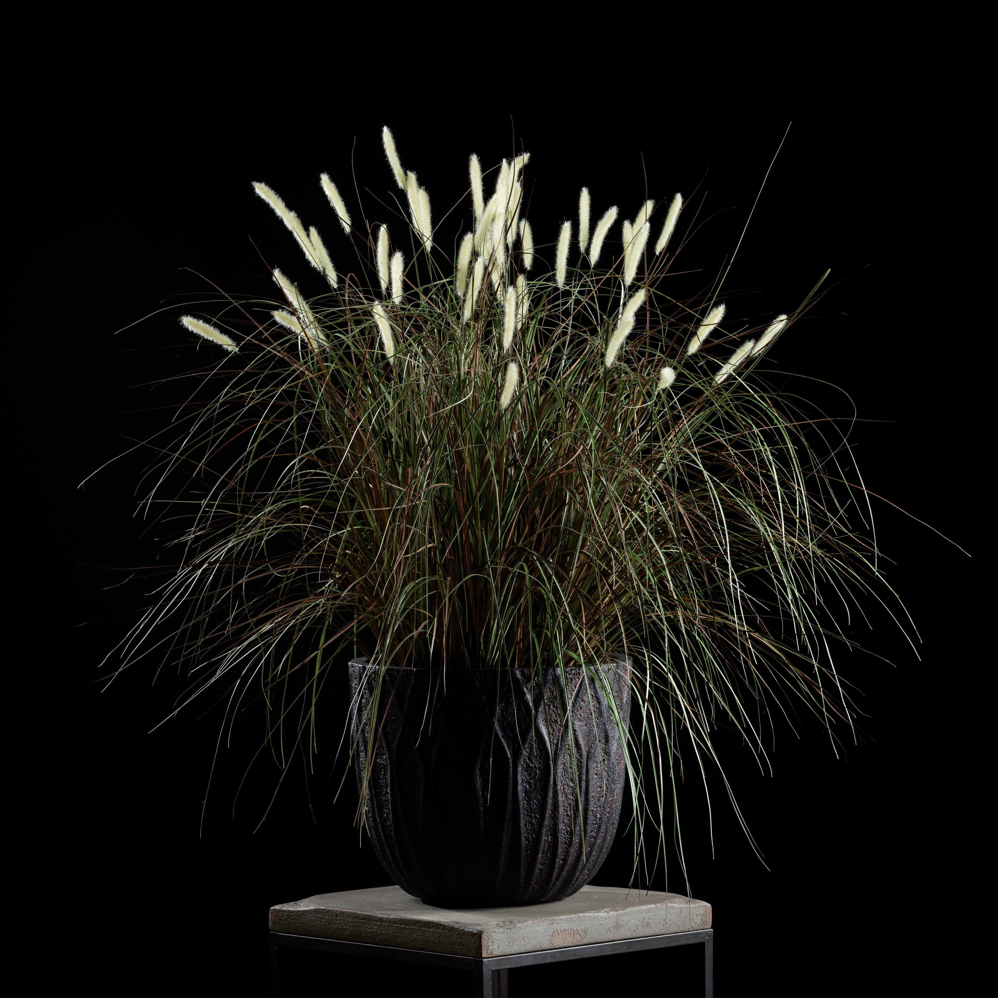 Graminée artificielle Pennisetum 100 cm Galan GA — déco intérieur réaliste sans entretien