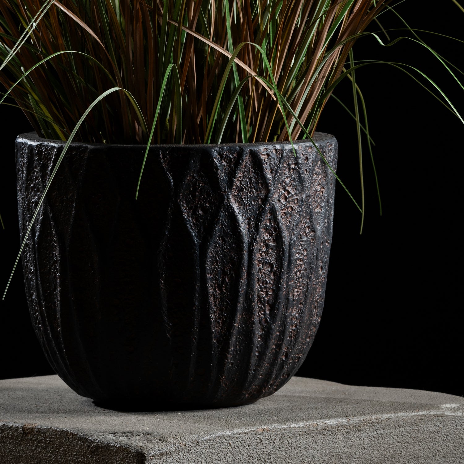 Graminée artificielle Pennisetum 80 cm — vue alternative, plante d&