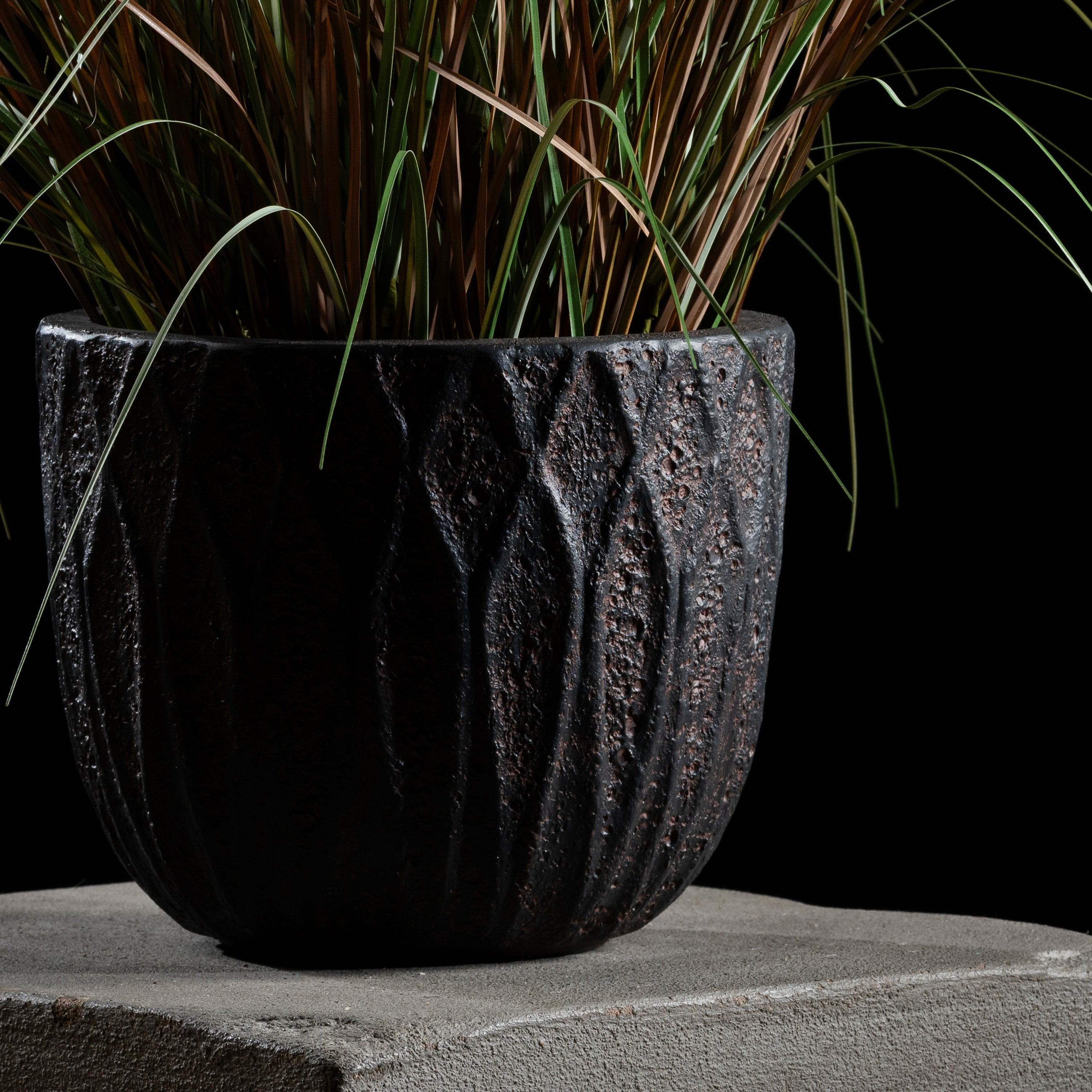 Graminée artificielle Pennisetum 80 cm — vue alternative, plante d&