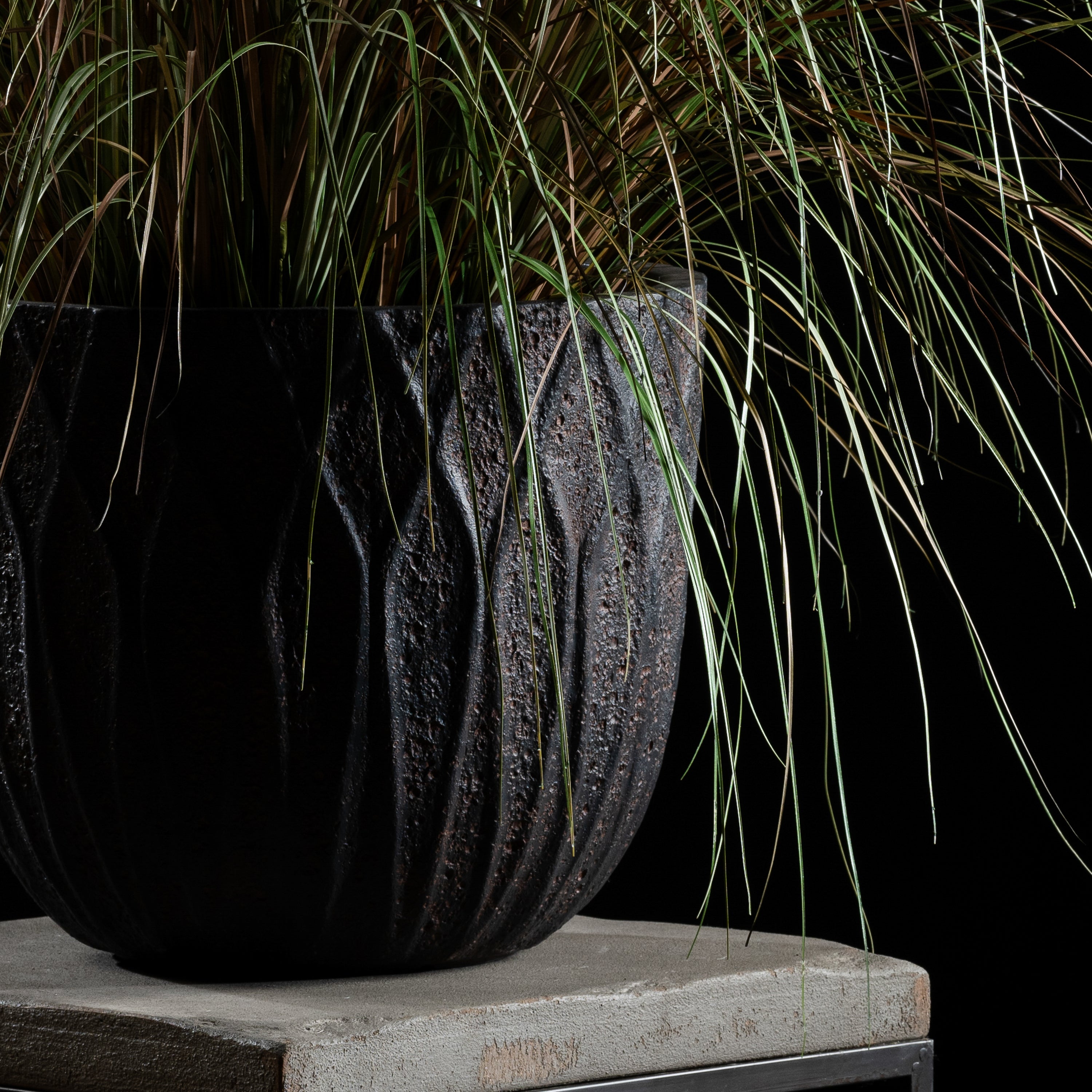 Graminée artificielle Pennisetum 100 cm — vue alternative, plante d&