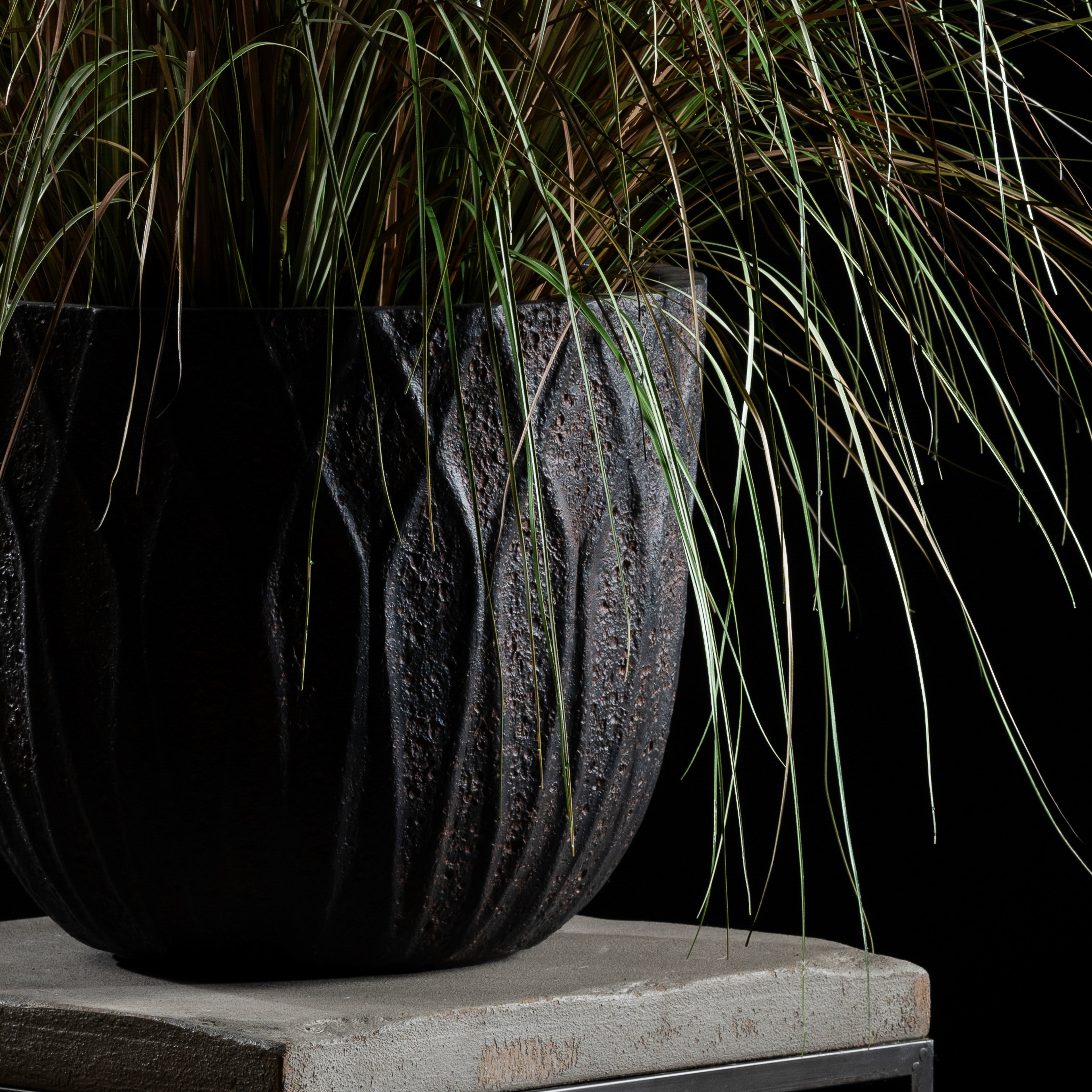 Graminée artificielle Pennisetum 100 cm — vue alternative, plante d&