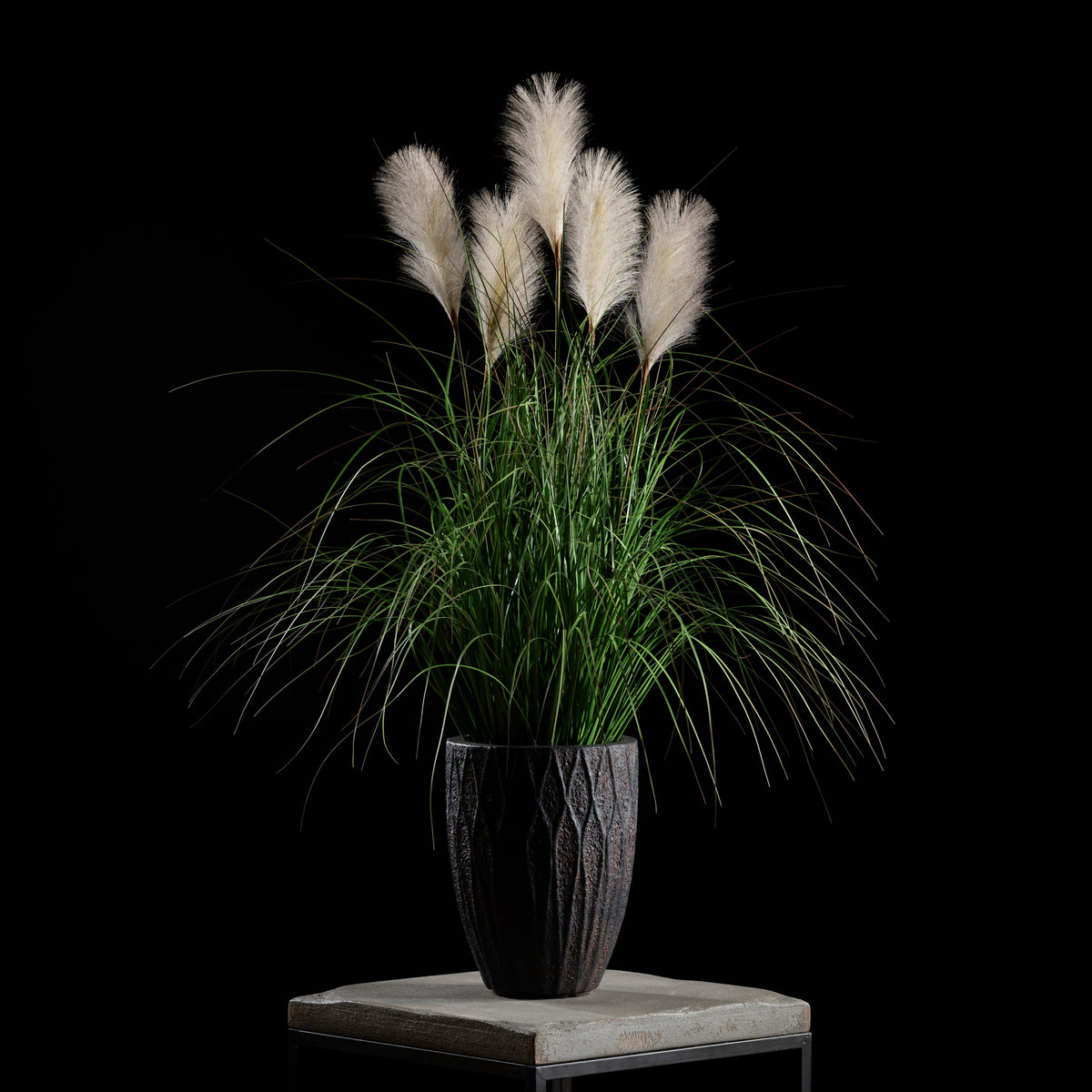 Graminée artificielle Roseau à Plumes 110 cm Galan GA — déco intérieur réaliste sans entretien