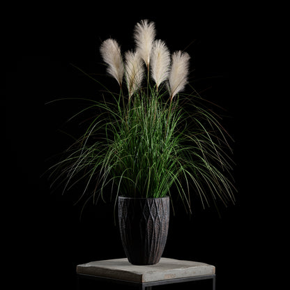 Graminée artificielle Roseau à Plumes 110 cm Galan GA — déco intérieur réaliste sans entretien